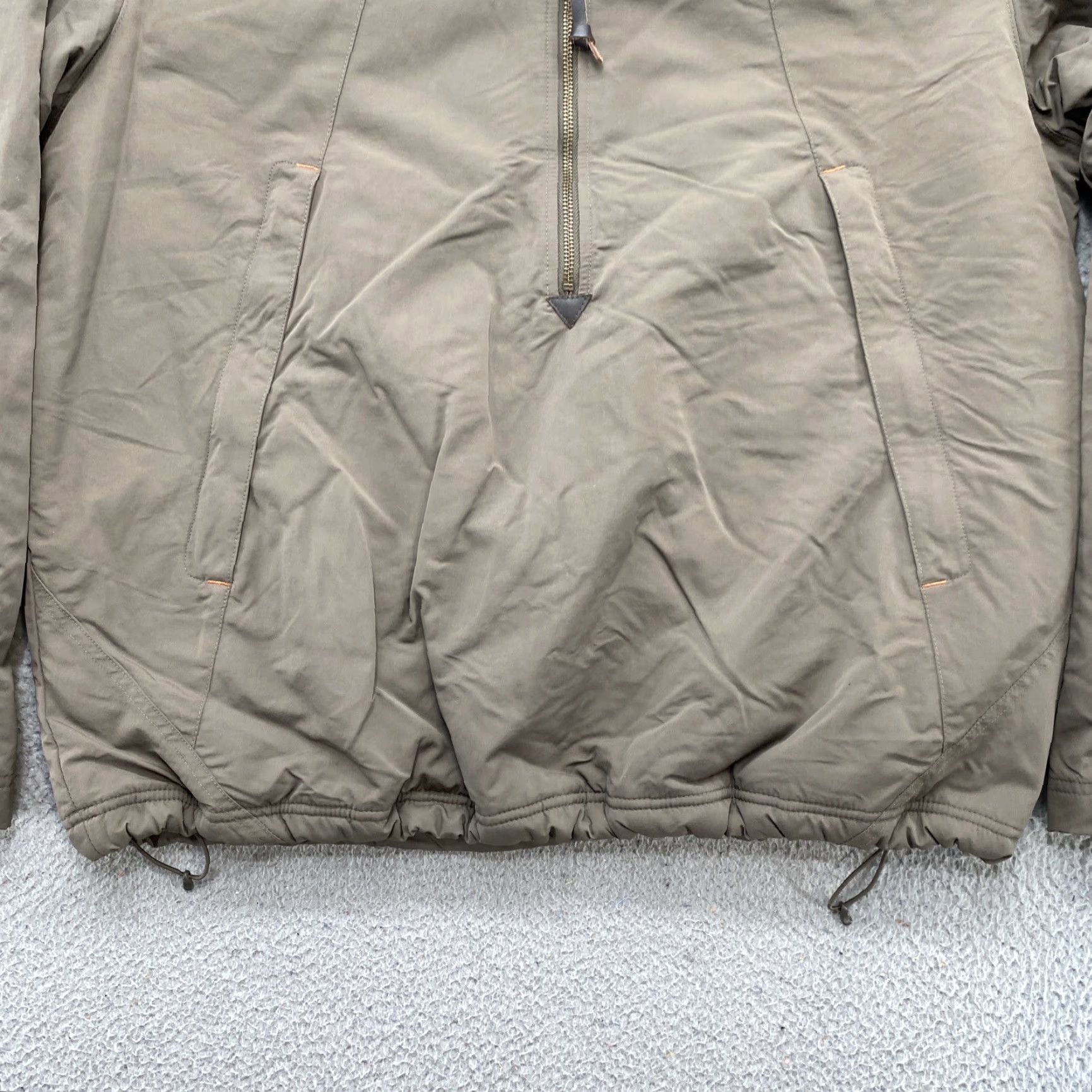 Eddie Bauer Eddie Bauer 1/2 Zip Sherpa Lined Nylon Jacket Men’s XL Green Mens Size US XL / EU 56 / 4 - 2 Thumbnail