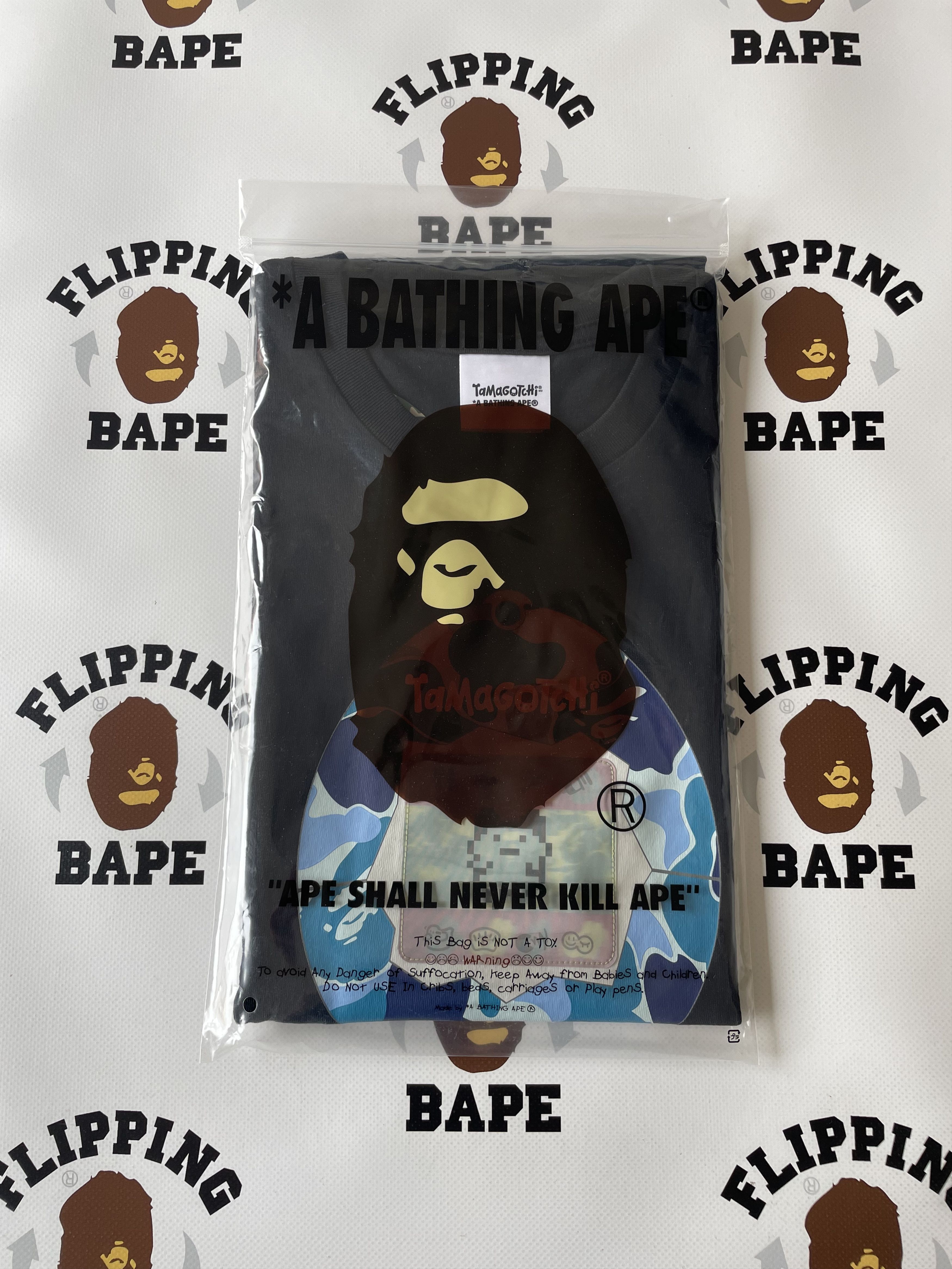 Bape BAPE X TAMAGOTCHI TEE #2 Size US L / EU 52-54 / 3 - 11 Thumbnail