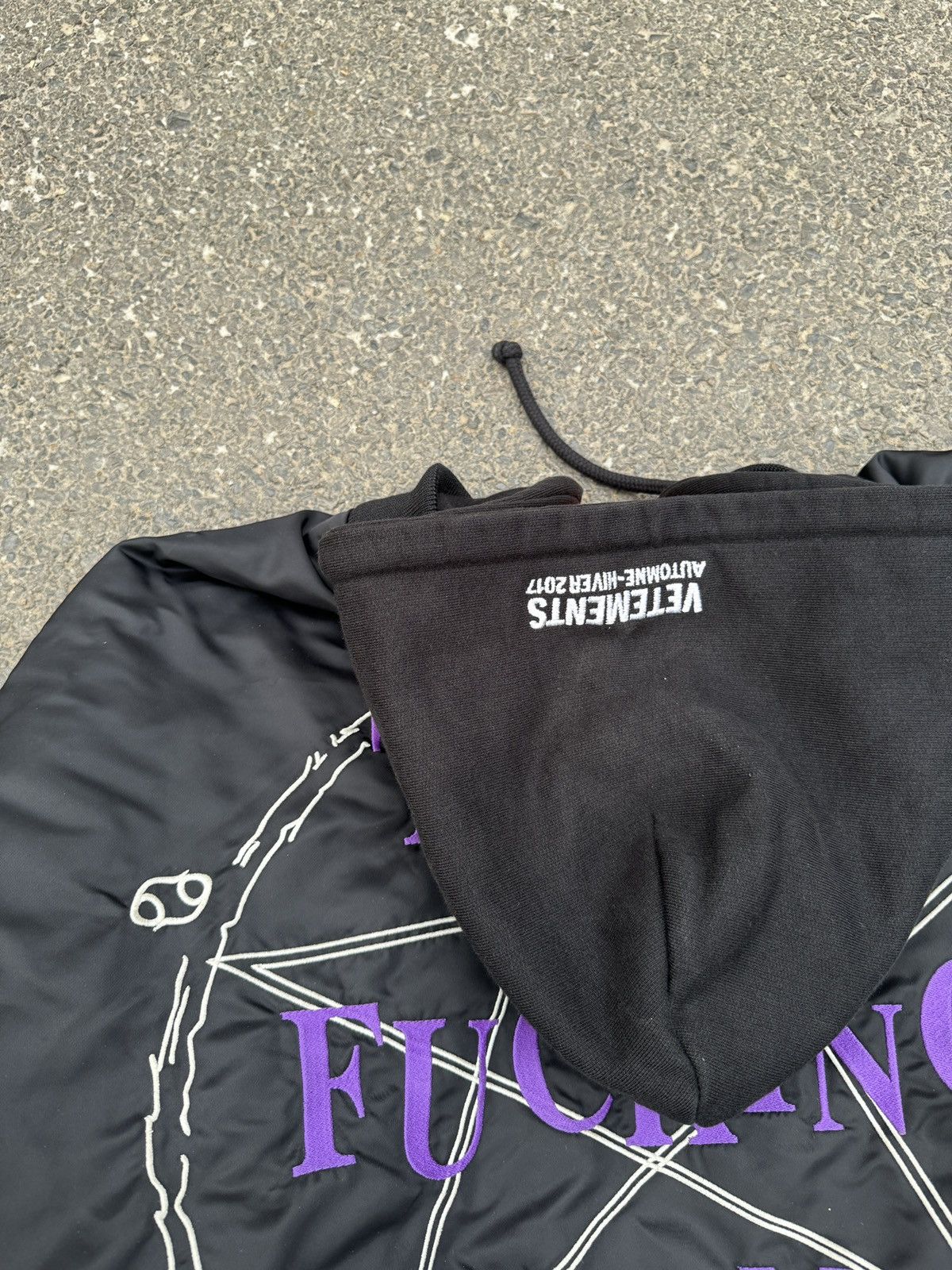 Vetements *RARE* Vetements AW16 Total Fucking Darkness (TFD) Bomber Size US XS / EU 42 / 0 - 5 Thumbnail