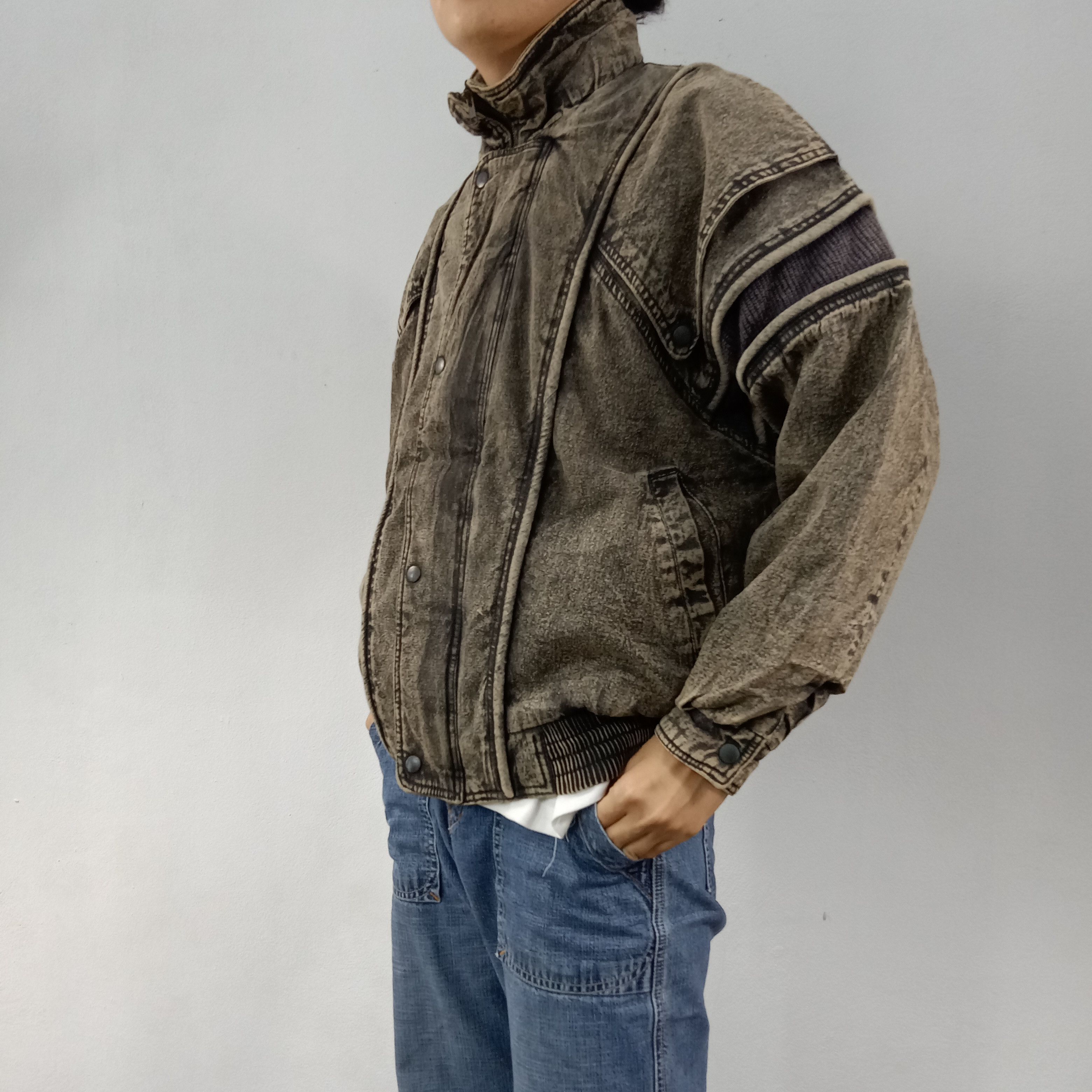 Vintage Harley Davidson Motorcycle Club Denim Jacket Size US XL / EU 56 / 4 - 1 Thumbnail