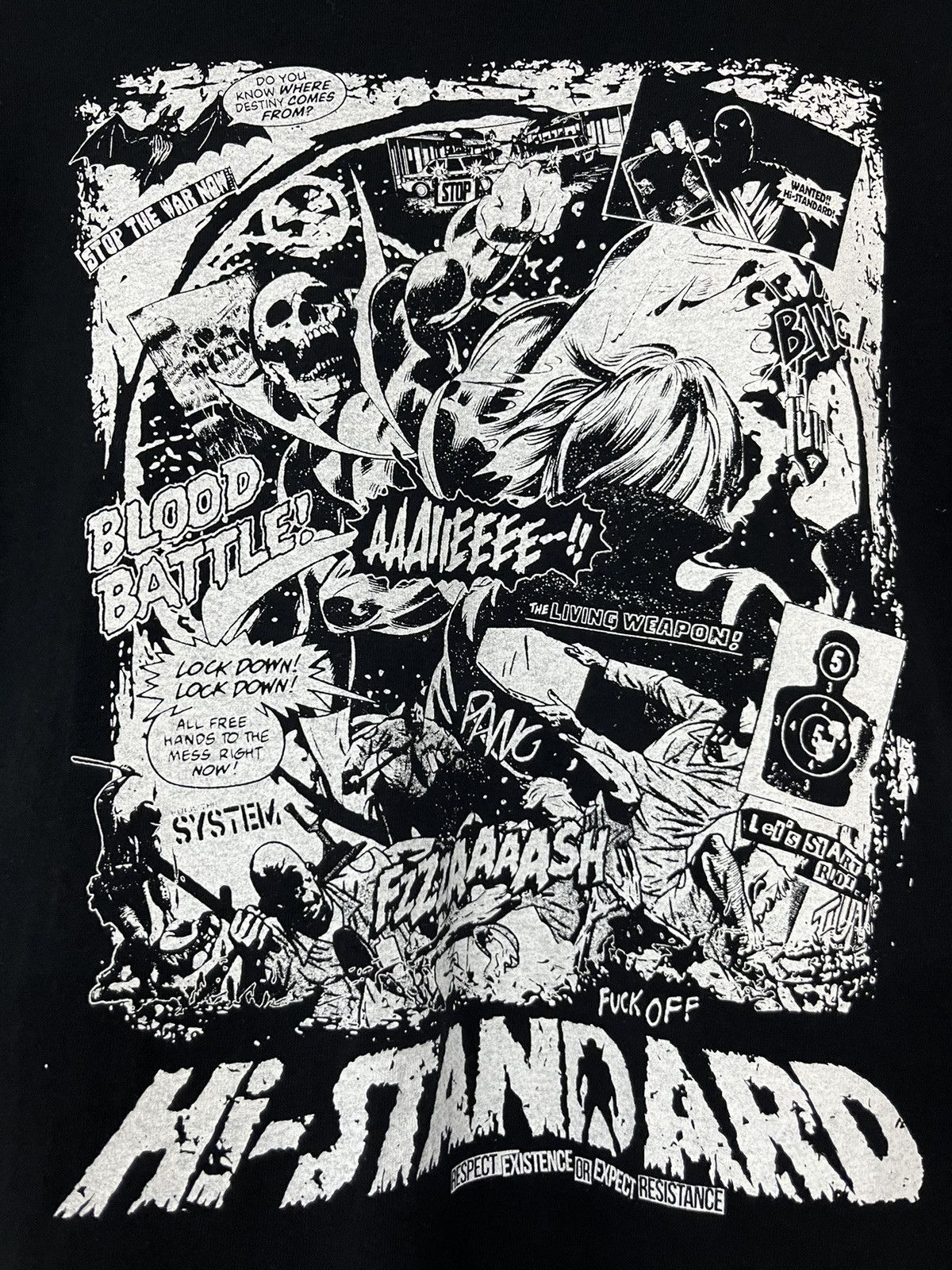 Band Tees HI STANDARD Size US S / EU 44-46 / 1 - 2 Thumbnail