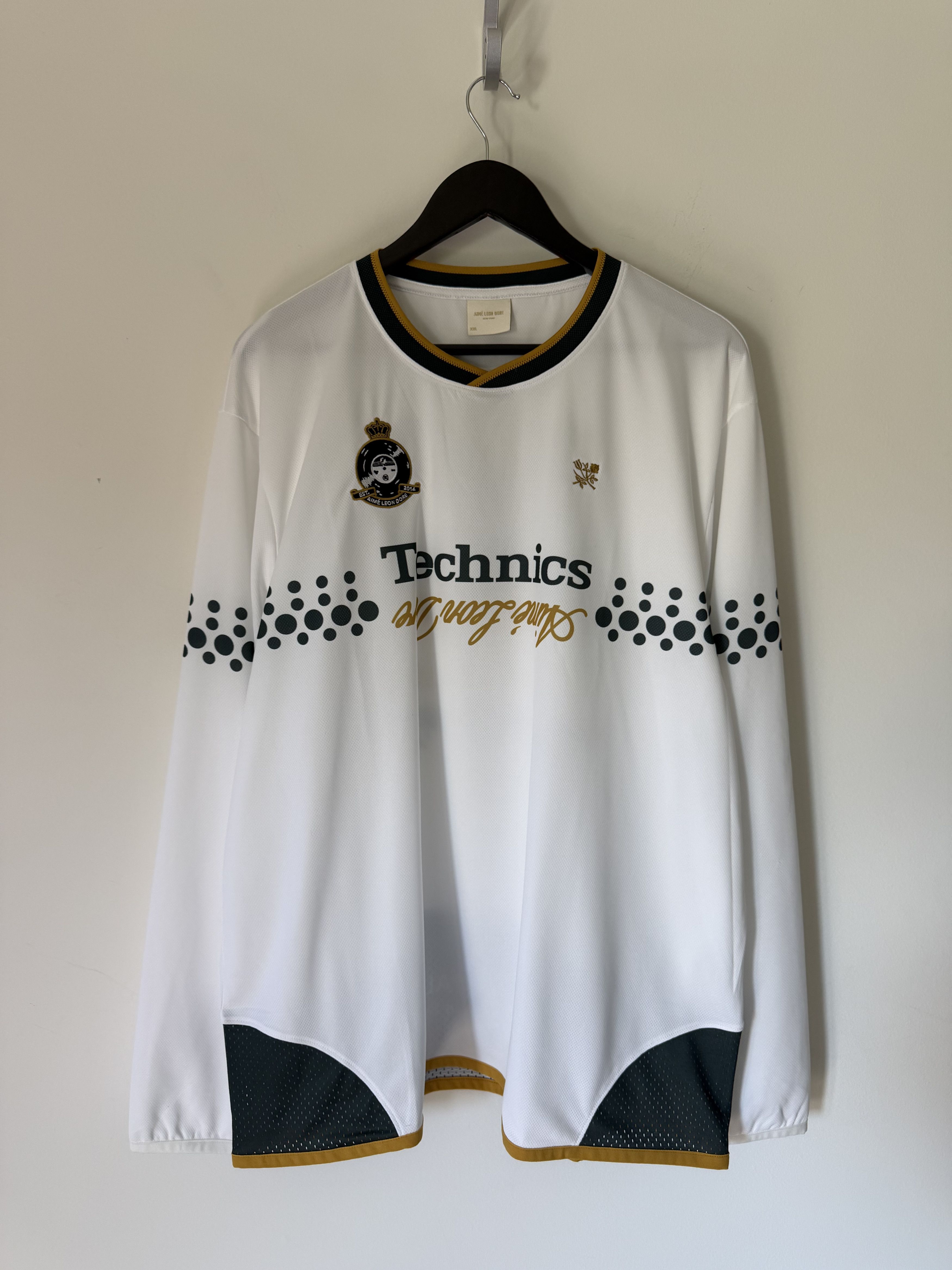 Aime Leon Dore Aime Leon Dore Team Practice Jersey in White | Grailed