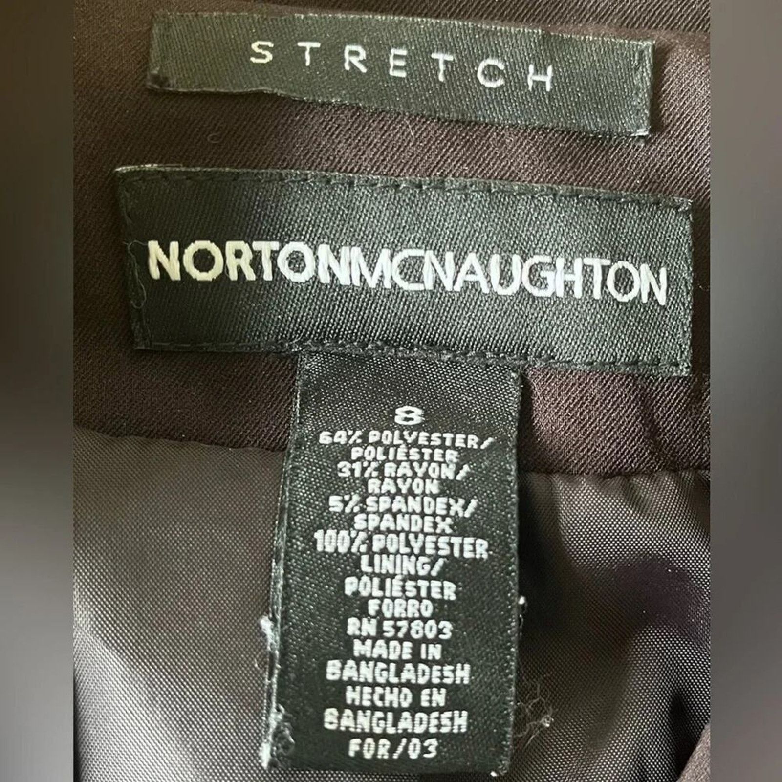 The Unbranded Brand Norton McNaughton jacket, size 8 Size M / US 6-8 / IT 42-44 - 3 Thumbnail