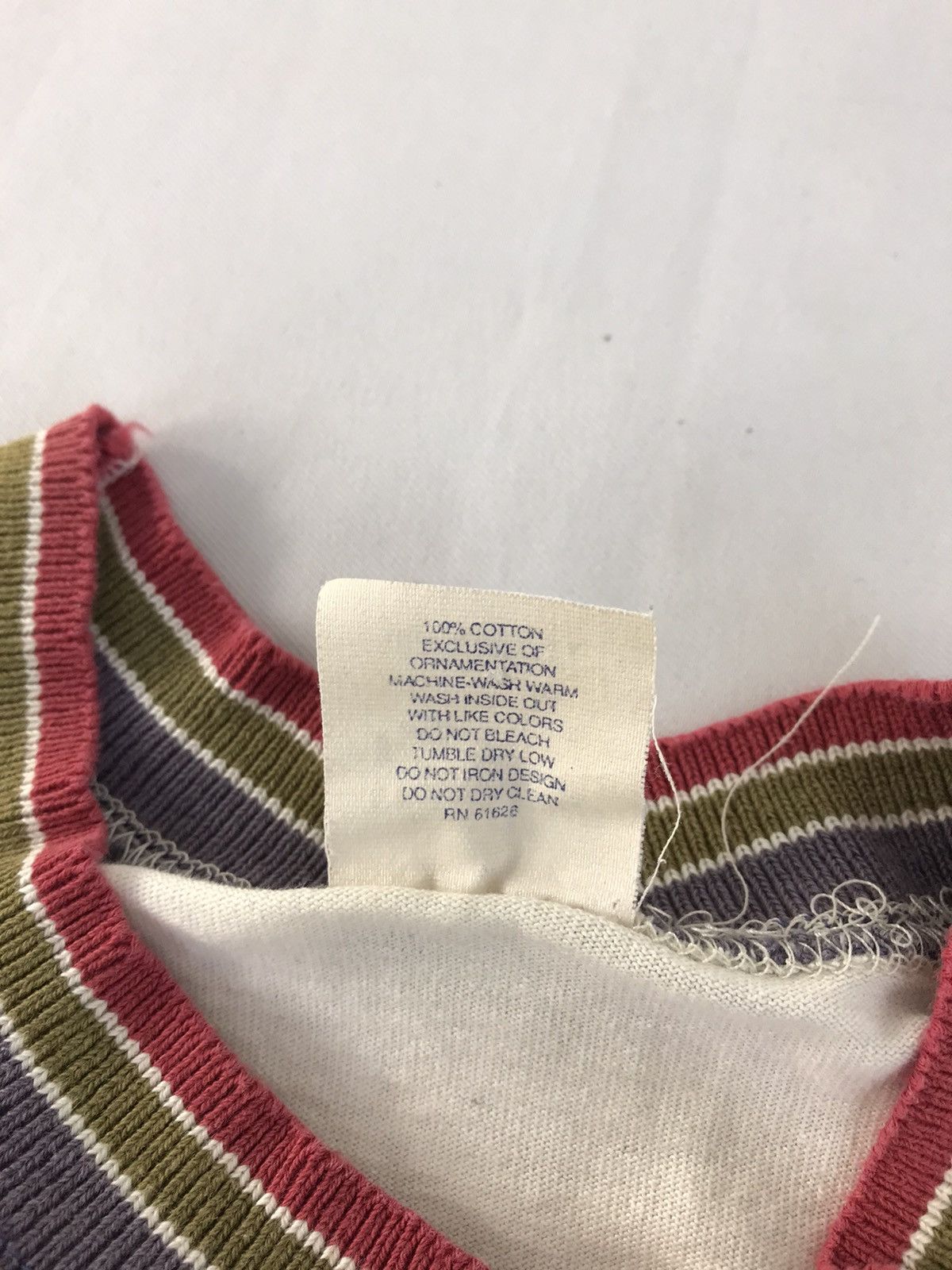 Mickey Mouse 90s Mickey Co Jeanswear Authentic Tag Ringer Style Size US M / EU 48-50 / 2 - 8 Thumbnail