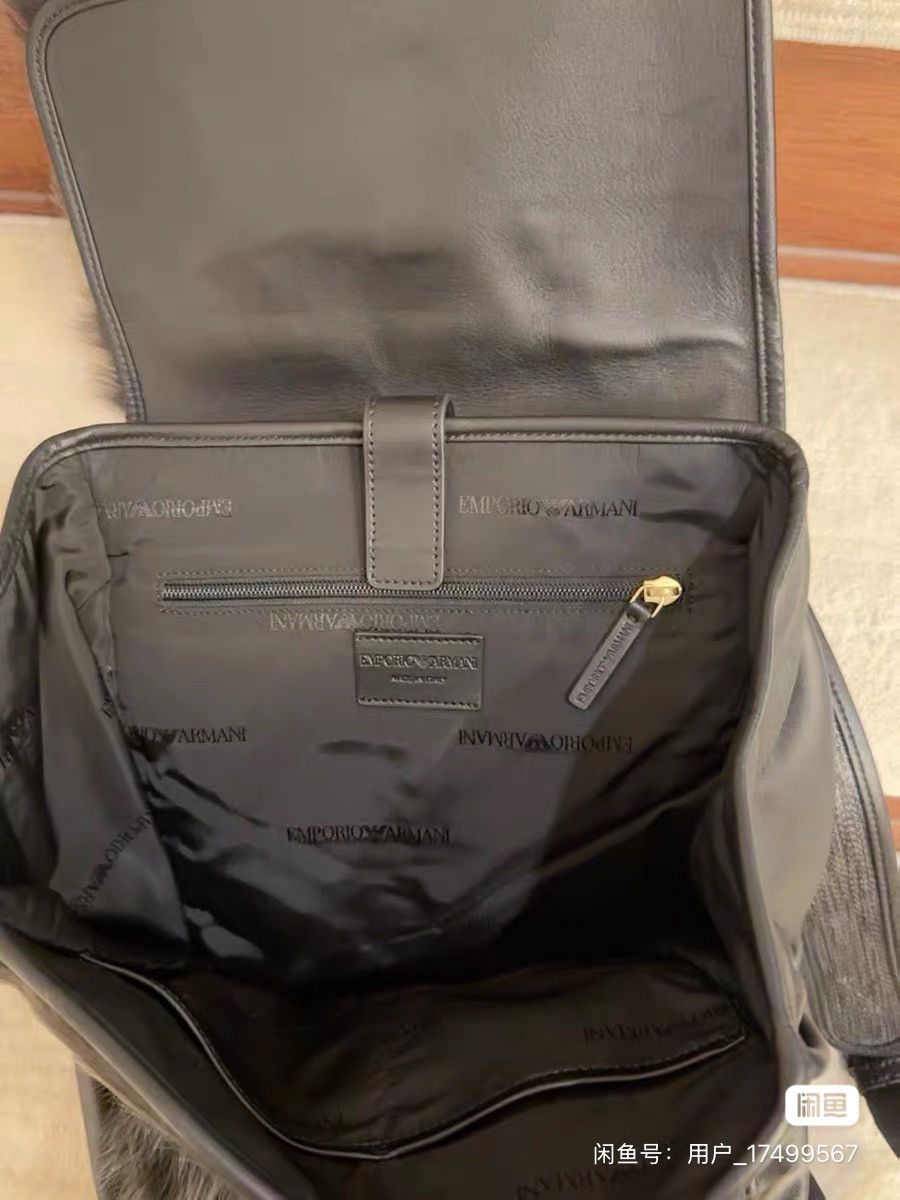 Emporio Armani Armani fur leather bag dior prada balenciaga visvim dior Size ONE SIZE - 3 Thumbnail