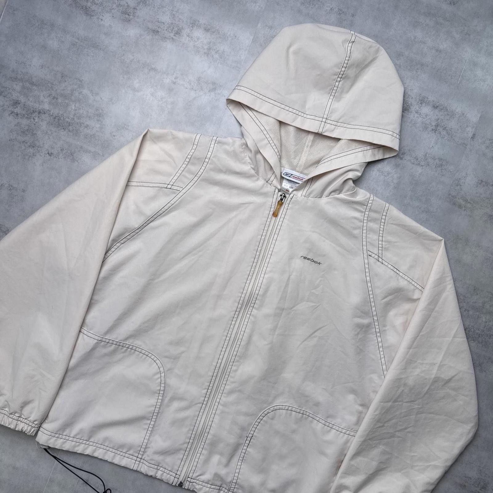 Reebok Y2K Reebok 00s cream windbreaker jacket Size Medium Size M / US 6-8 / IT 42-44 - 5 Thumbnail