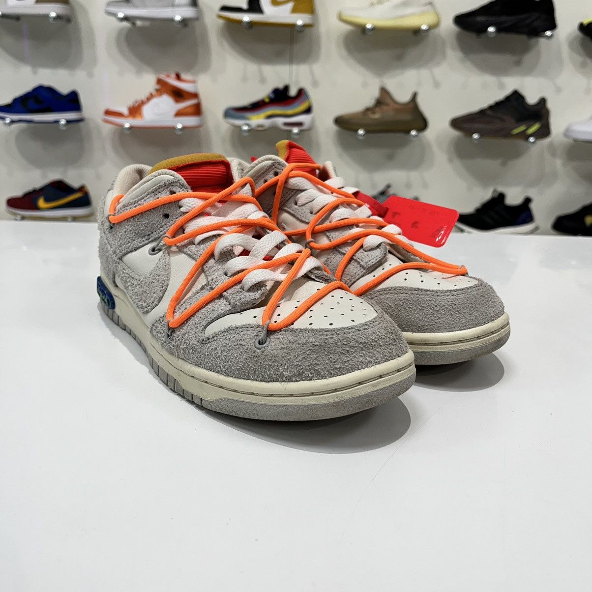 Nike × Off-White Nike Dunk Low x Off White Lot 31 Size US 8.5 / EU 41-42 - 7 Thumbnail