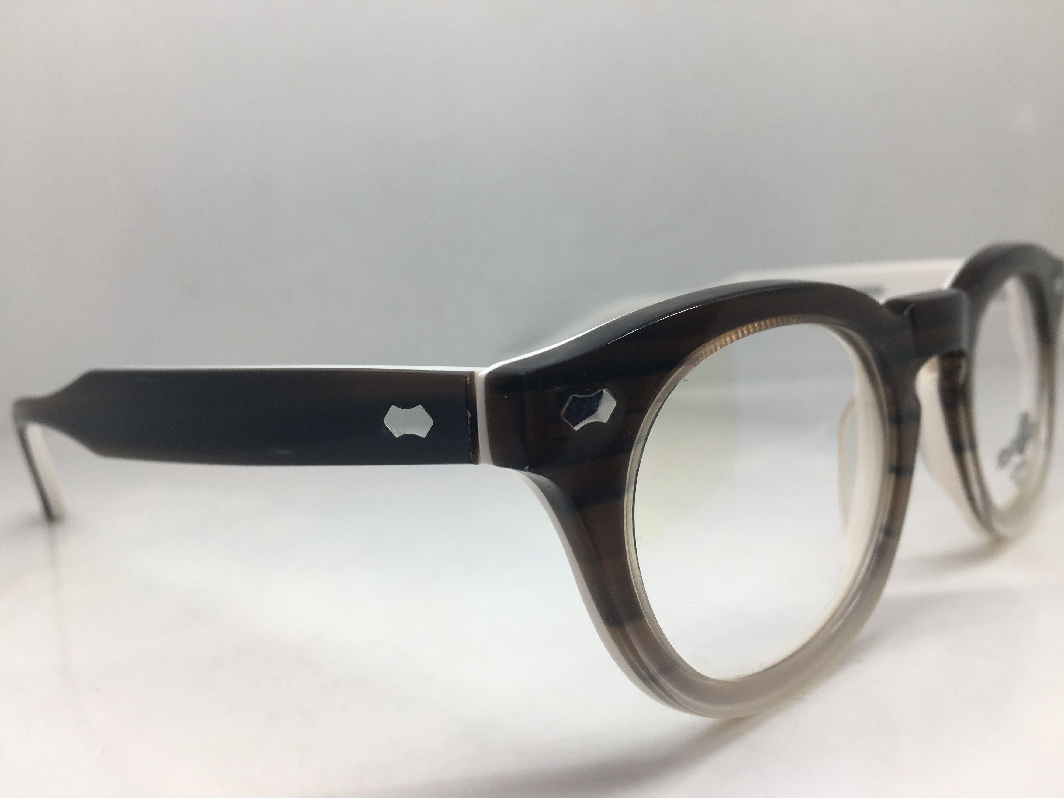 Other EYECRAFT 3016B Brown GREAT GATSBY Eyeglasses Frame Size ONE SIZE - 2 Thumbnail