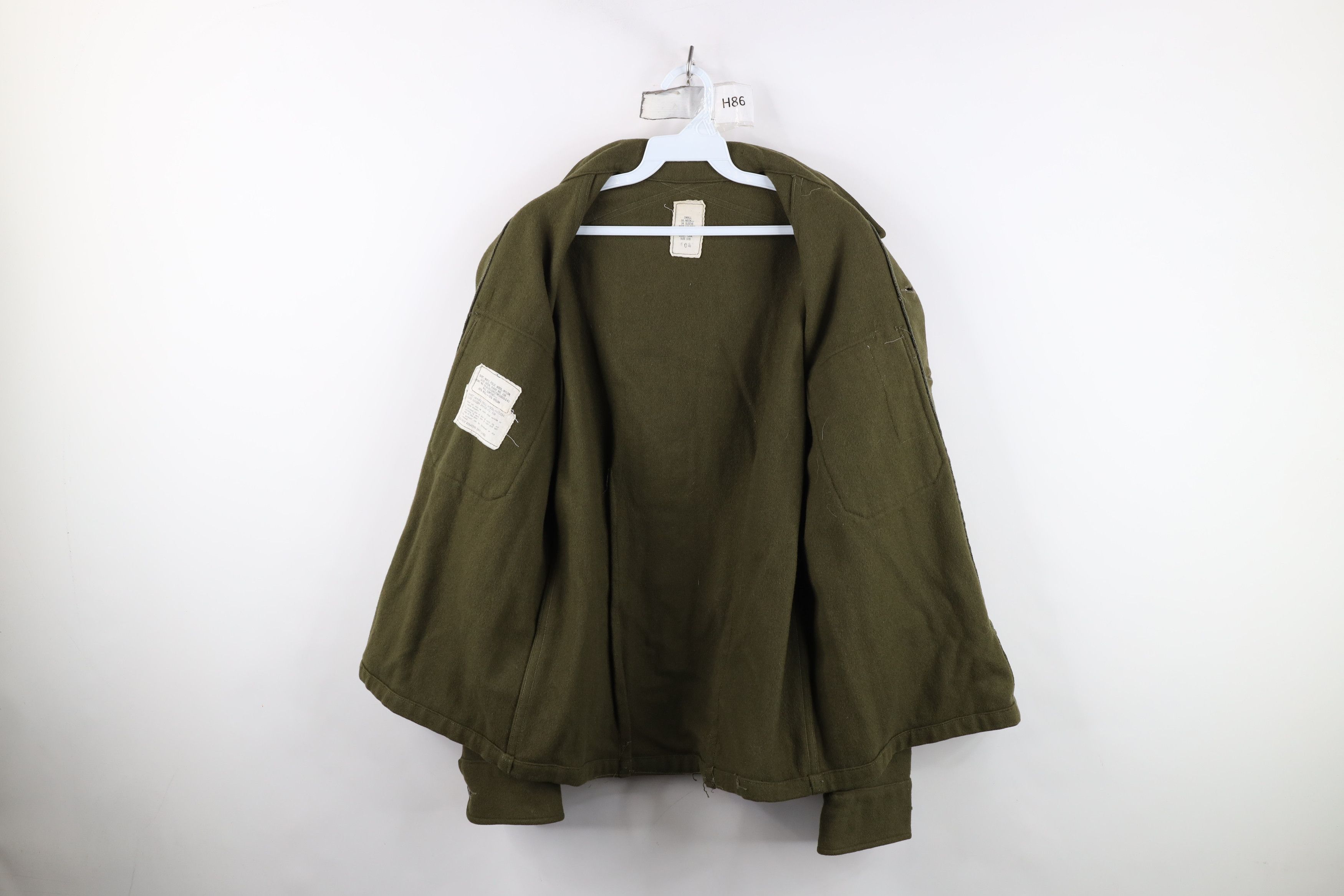 Vintage Vintage 60s Vietnam War Military Button Shirt Jacket USA Size US S / EU 44-46 / 1 - 9 Thumbnail