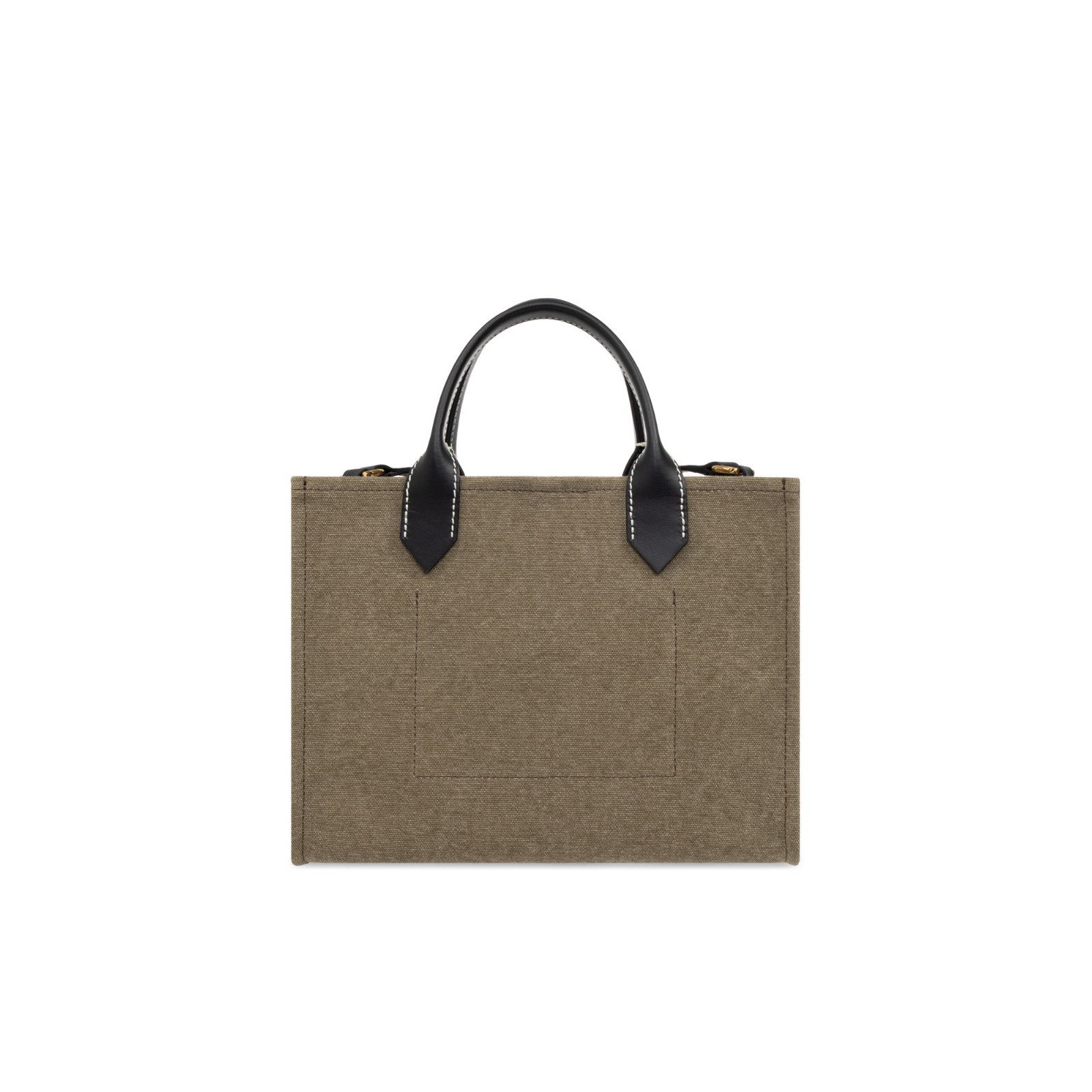 Balmain BALMAIN Shopper Green Canvas Top Handle Bag New & Authentic Size ONE SIZE - 2 Thumbnail