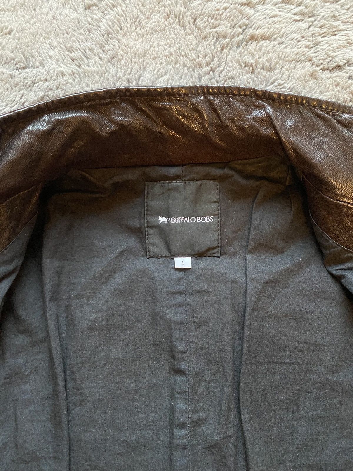 BUFFALO BOBS Buffalo Bobs Leather Jacket Size S / US 4 / IT 40 - 2 Thumbnail