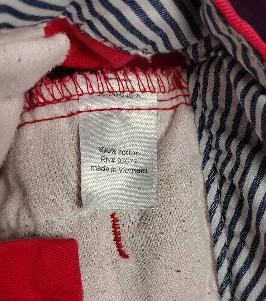 Designer JCP Red Shorts Size 4 Size 27" / US 4 / IT 40 - 5 Thumbnail