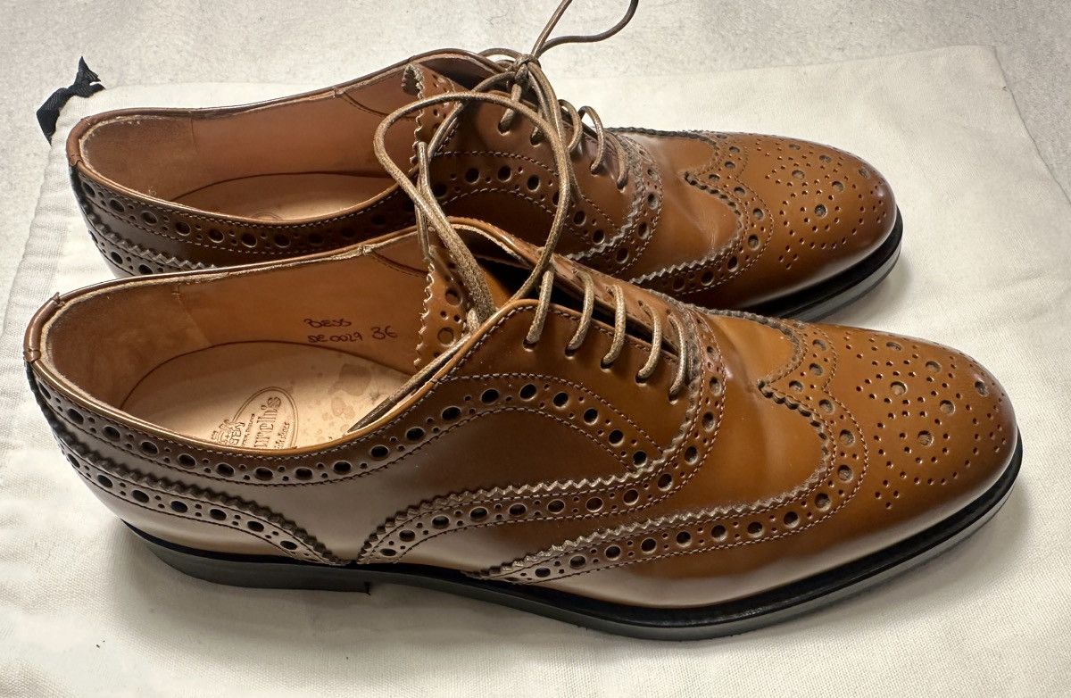 Church's Burwood Wg lace-up shoes Size US 6 / IT 36 - 3 Thumbnail