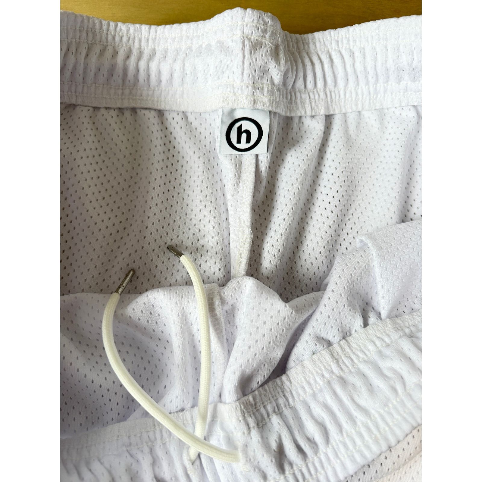 HIDDEN Hidden NY Mesh Shorts White Orange Logo Size M Size US 34 / EU 50 - 3 Thumbnail