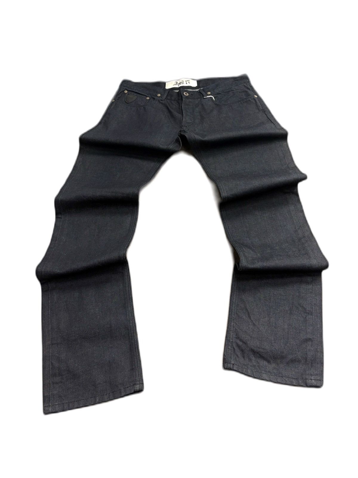 April 77 April 77 guitarist jeans raw denim blue Size 33 Size US 33 - 1 Thumbnail