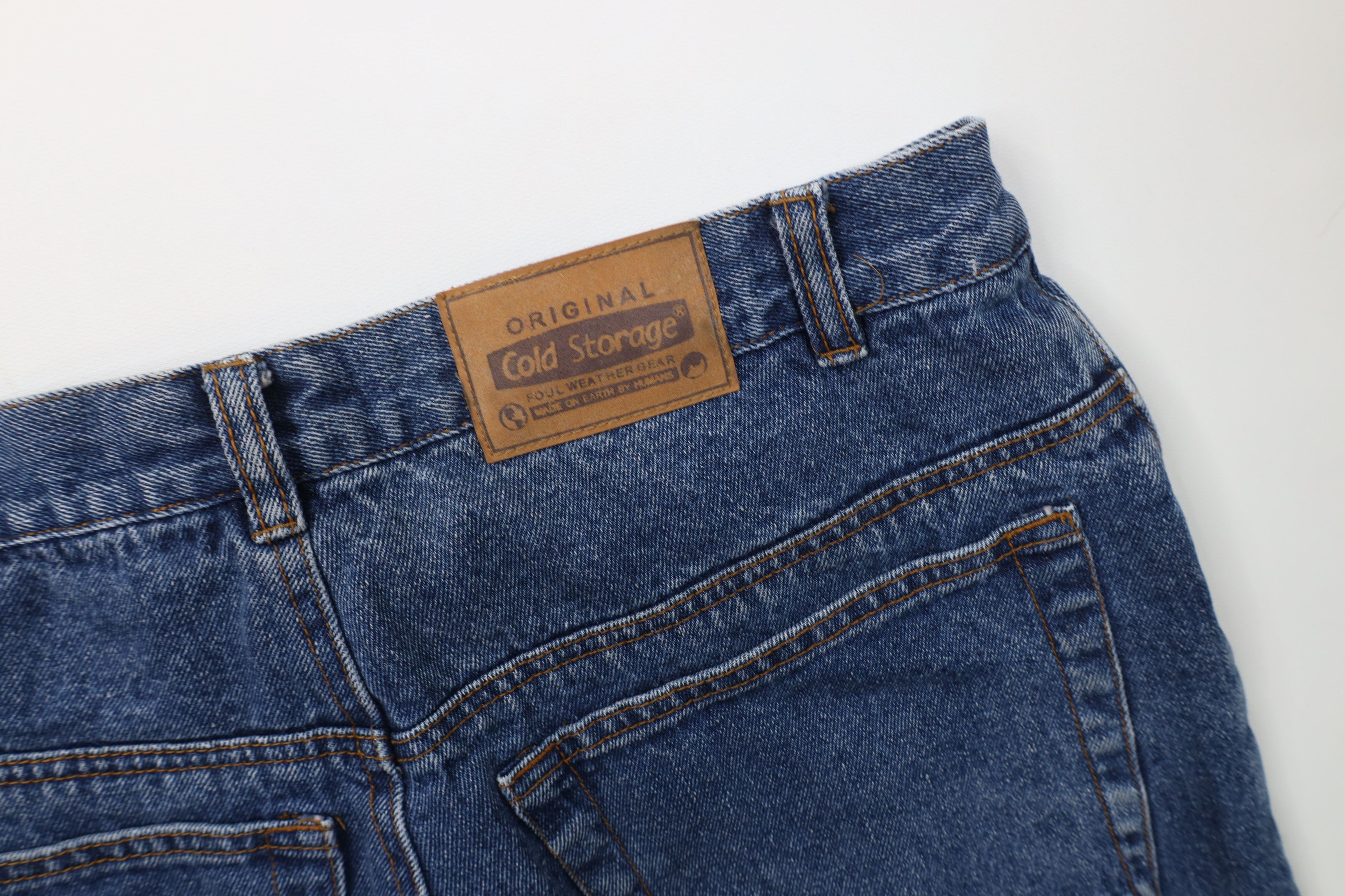 Vintage Vintage 90s Streetwear Lined Baggy Relaxed Denim Jeans Size US 32 / EU 48 - 15 Thumbnail