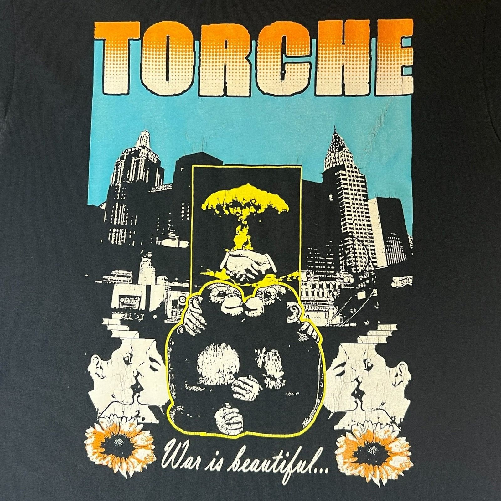 Fruit Of The Loom Torche - War Is Beautiful T-Shirt Size S Size US S / EU 44-46 / 1 - 2 Thumbnail