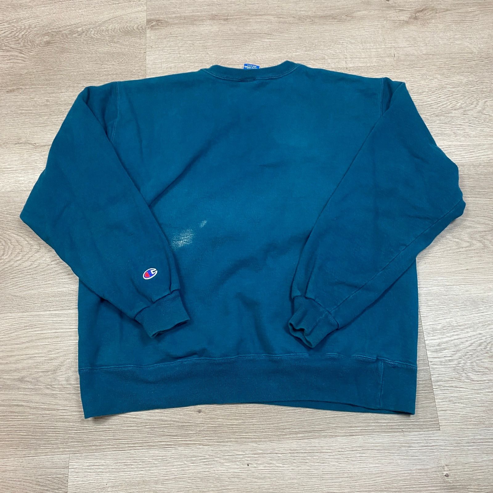 Champion × Vintage VTG 90s Champion Script Logo Crew Sweatshirt XL Loungewear Size US XL / EU 56 / 4 - 3 Thumbnail