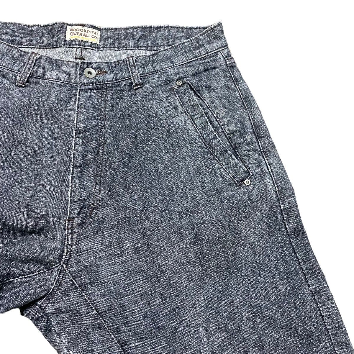 Vintage Brooklyn Overalls Denim Baggy Skater Pants Size US 32 / EU 48 - 4 Thumbnail
