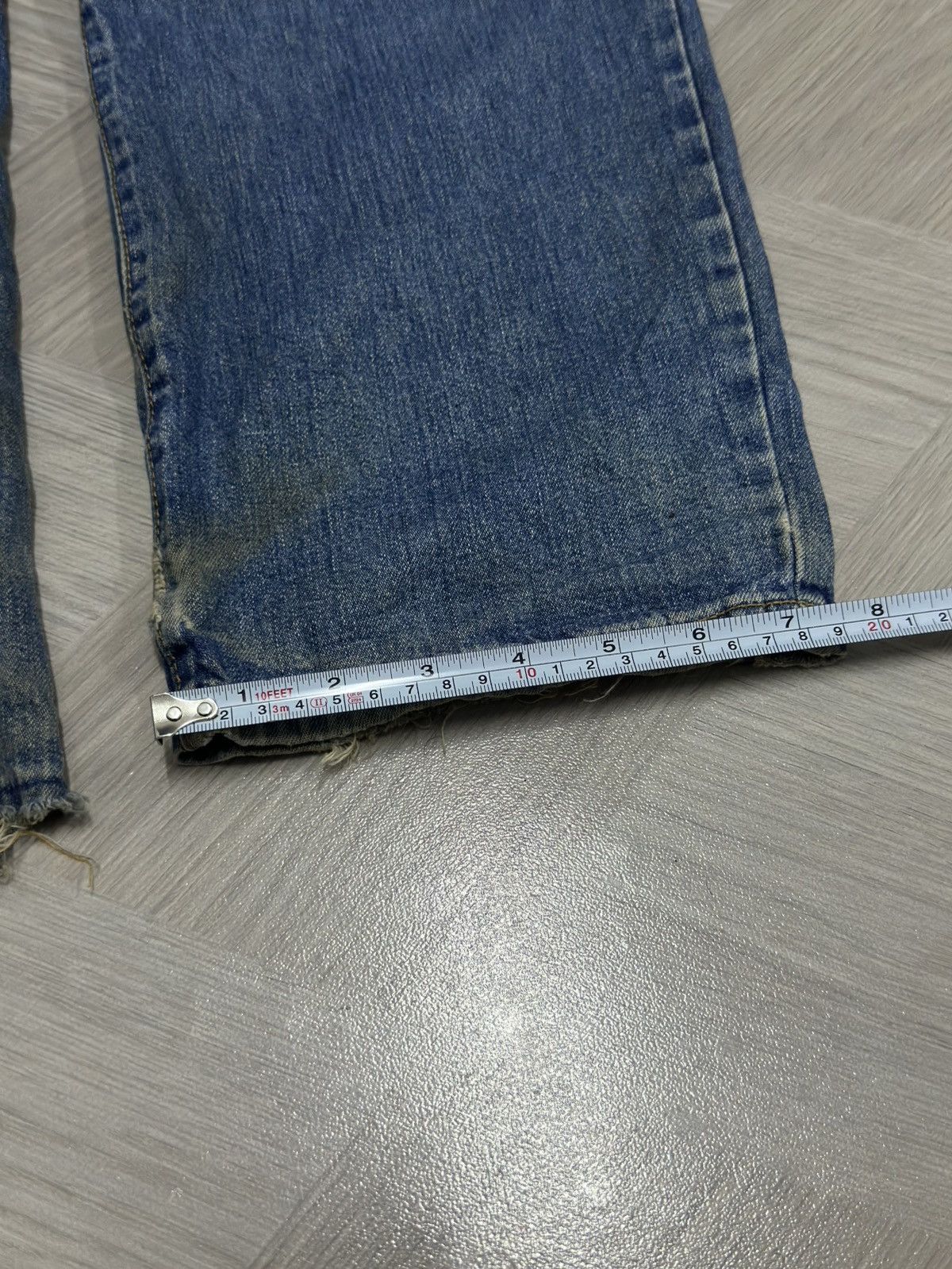 Stussy Vintage Stussy Workwear Denim Distressed Mud Wash Pant Size US 29 - 17 Thumbnail