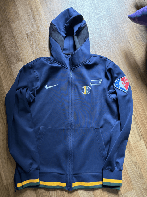 Nike Nike Utah Jazz 75th Anniversary Showtime NBA Full-Zip Jacket Size US M / EU 48-50 / 2 - 4 Thumbnail