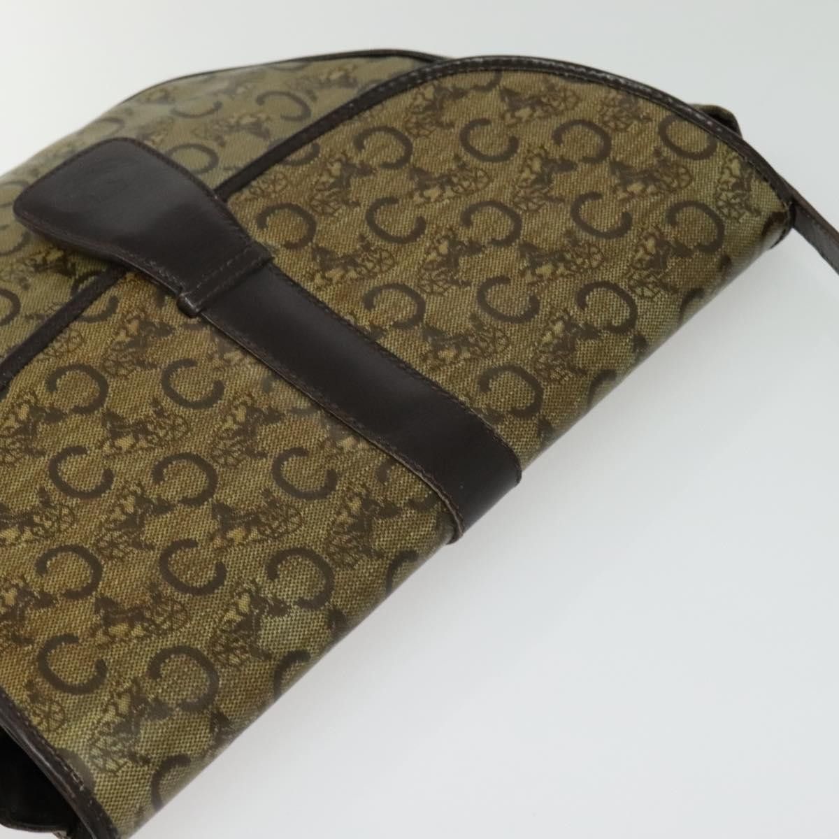 Celine CELINE C Sulky Shoulder Bag Pvc Beige Gold Size ONE SIZE - 6 Thumbnail