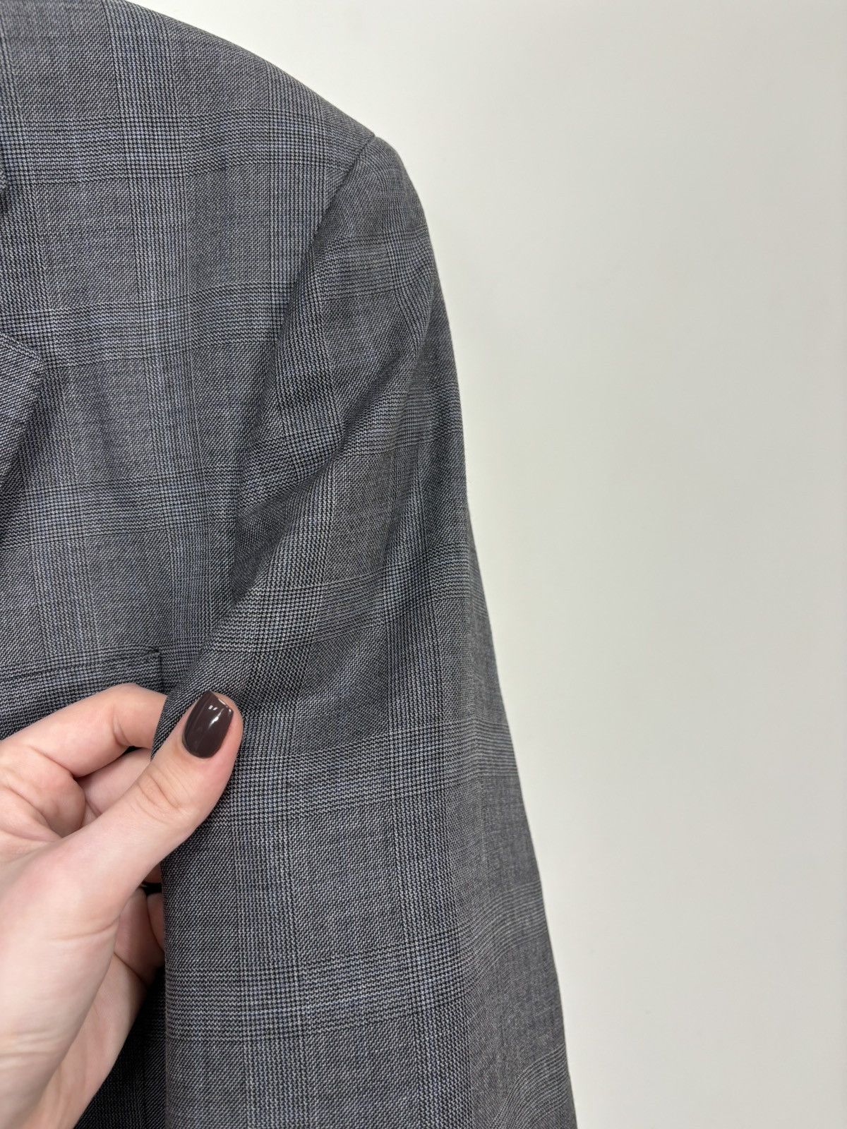 Paul Smith Paul Smith 2-Buttons Gray Formal Luxury Wool Blazer Jacket Size 42R - 10 Thumbnail