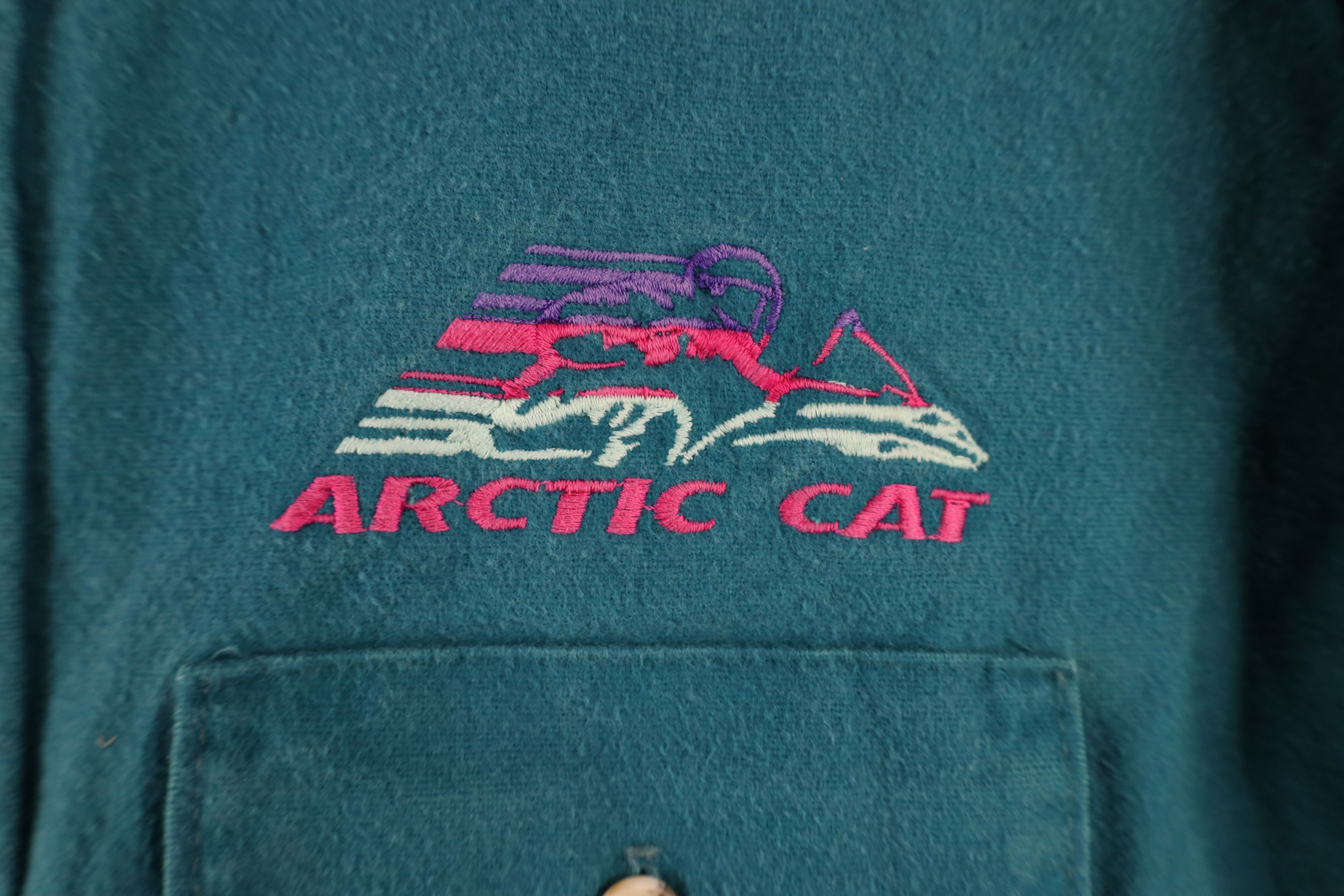 FiveBrother × Vintage Vintage 90s Five Brother x Arctic Snowmobile Button Shirt Size US L / EU 52-54 / 3 - 4 Thumbnail