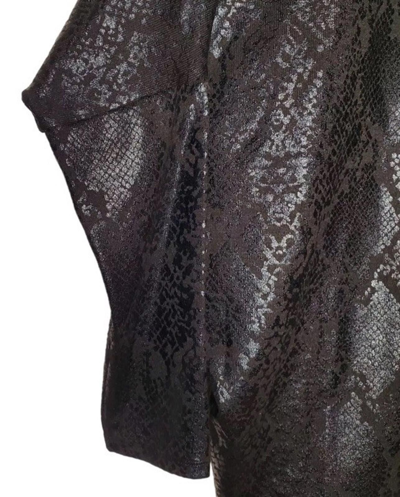 Designer White House Black Market long sleeve snake Dolman Tunic Size S / US 4 / IT 40 - 5 Thumbnail