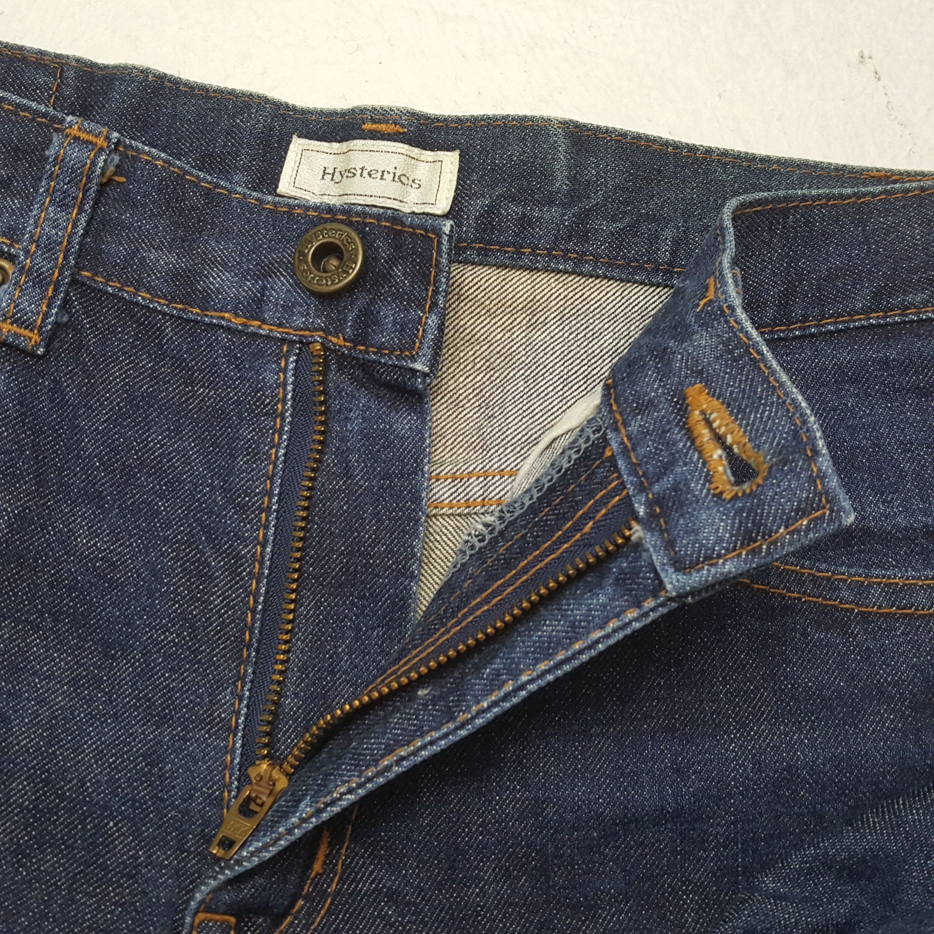 Hysteric Glamour × Japanese Brand × Vintage HYSTERIC GLAMOUR Japanese Brand Streetwear Custom Art Jeans Size US 28 / EU 44 - 12 Thumbnail