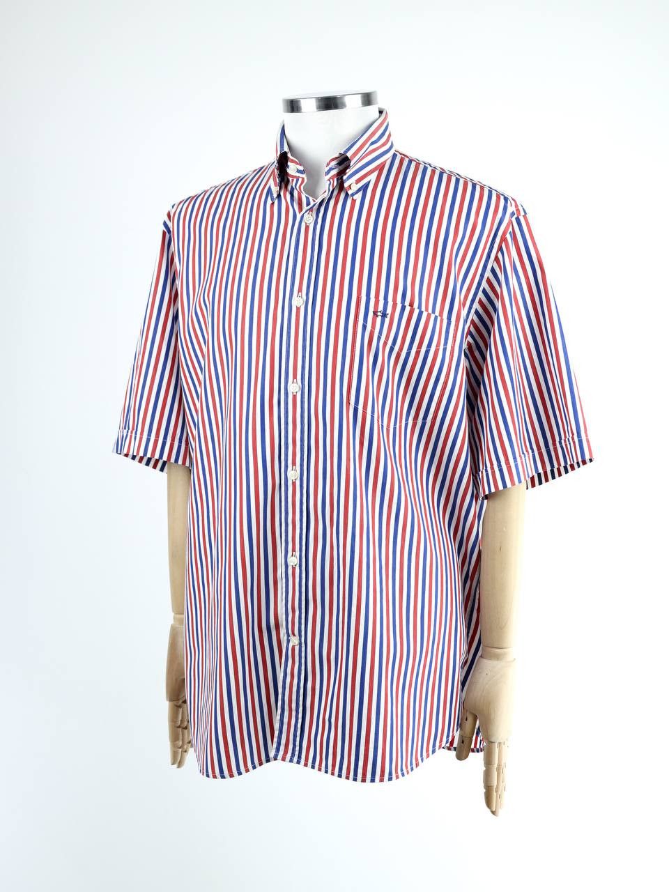 Paul & Shark PAUL & SHARK Short sleeves shirt in a stripe Size US XXL / EU 58 / 5 - 3 Thumbnail