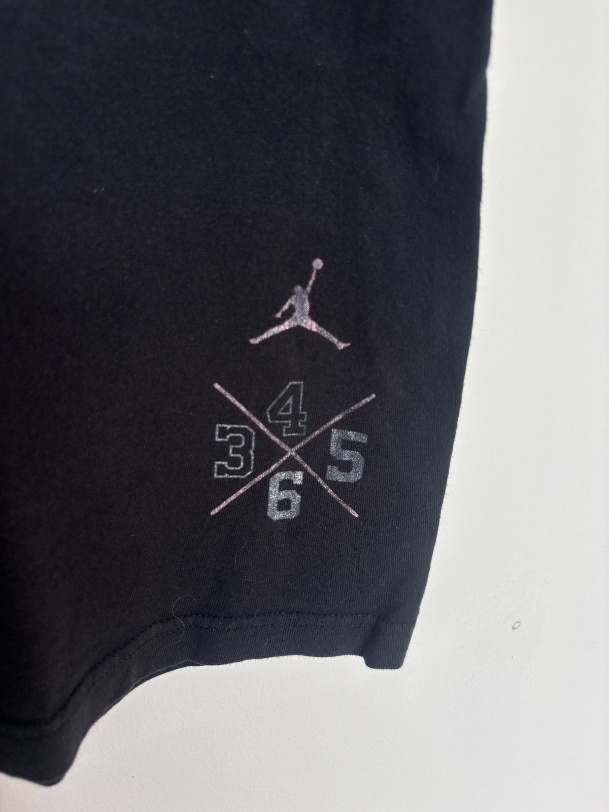 Jordan Brand Nike Jordan Spike Lee Sons of Mars Tee Black Jumpman Graphic Size US L / EU 52-54 / 3 - 4 Thumbnail