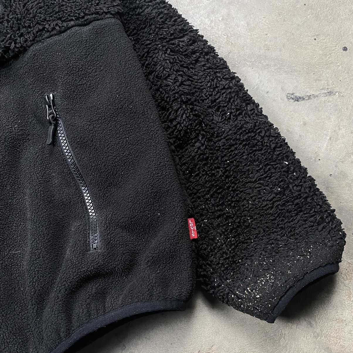 Levi's × Levi's Made & Crafted × Levi's Vintage Clothing Levis Sherpa Tactical Zipped Up Boxy Jacket Size US XL / EU 56 / 4 - 3 Thumbnail