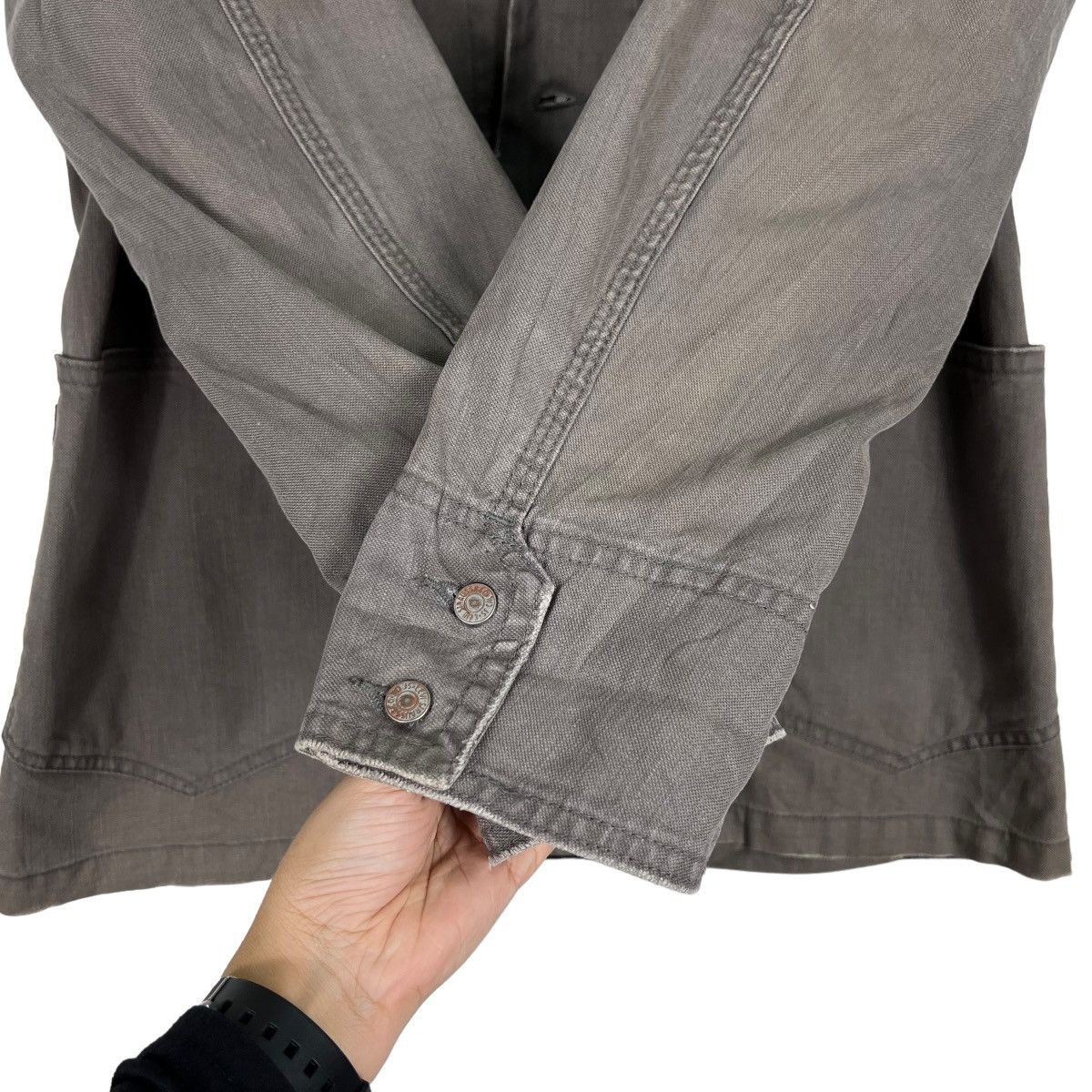 Levi's 🔥 VINTAGE LEVIS CHORE JACKET Size US L / EU 52-54 / 3 - 13 Thumbnail