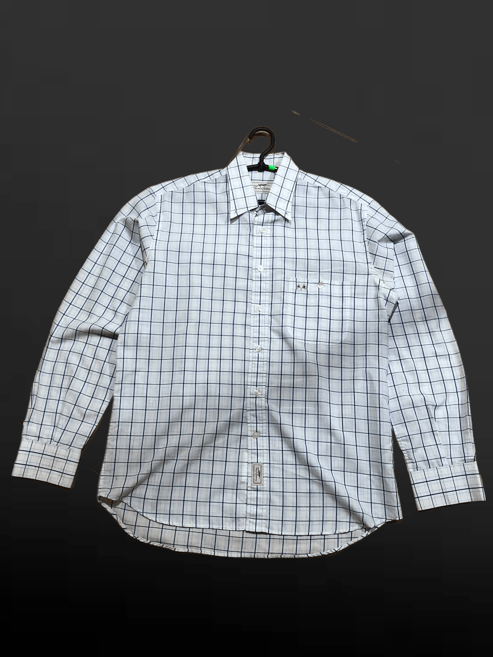 Burberry Thomas Burberry Check Shirt Embroidered Logo Size US M / EU 48-50 / 2 - 1 Thumbnail