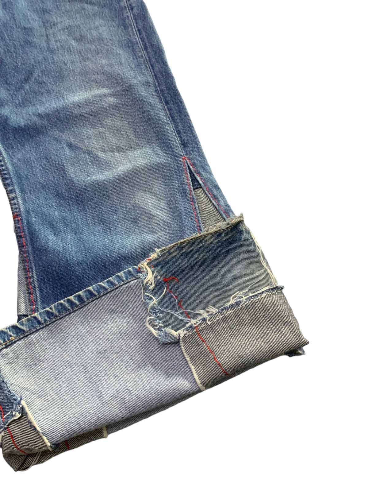 Levi's × Vintage Vintage Levis 501 Bowcut Add Flare Tailor Jeans Size US 29 - 4 Thumbnail