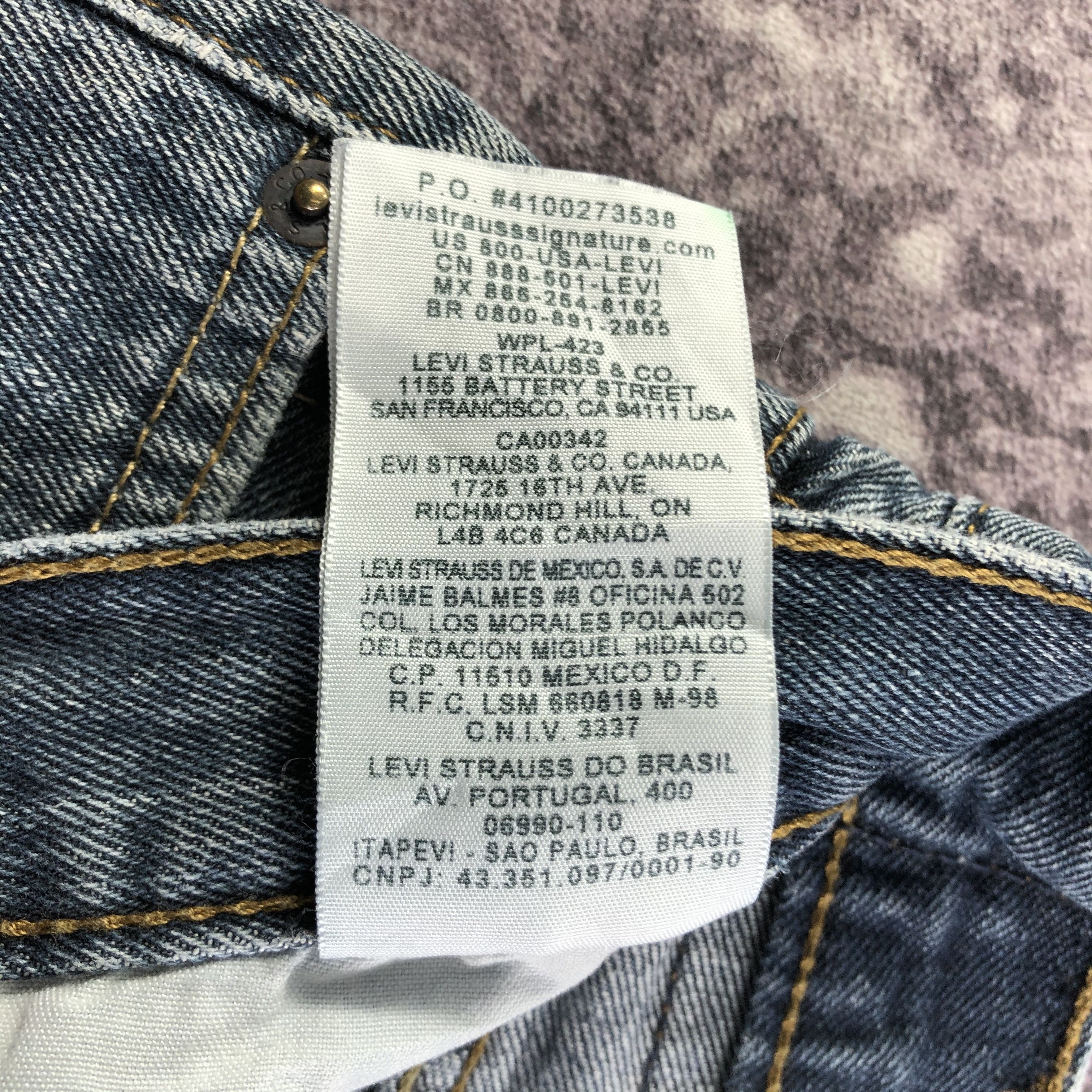 Levi's × Signatures × Vintage Vintage Levis Signature Jeans-JM3452 Size US 33 - 10 Thumbnail