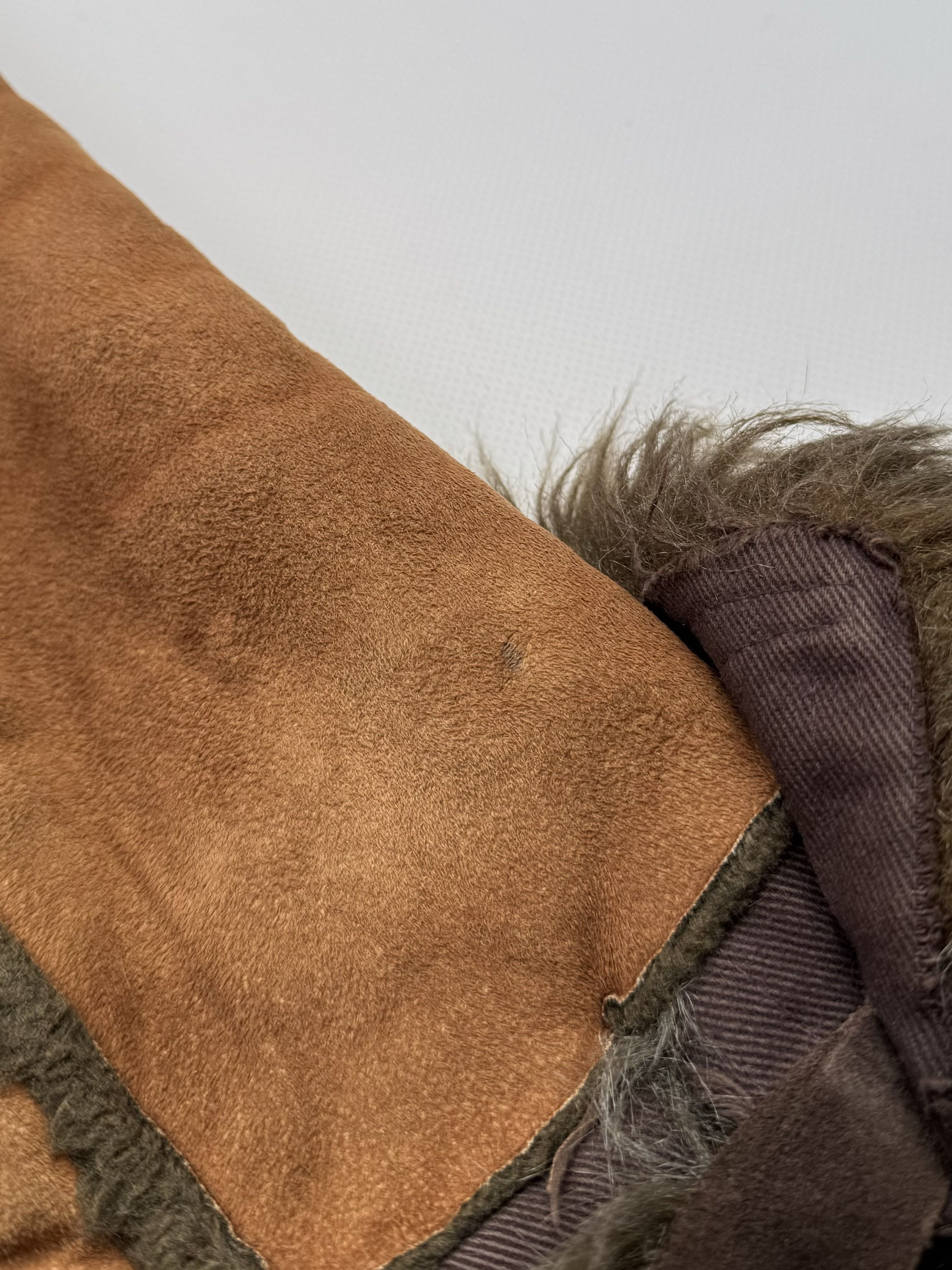 Vintage Vintage Faux Sheepskin Coat With Faux Fur Details B49(V266E2 Size M / US 6-8 / IT 42-44 - 11 Thumbnail