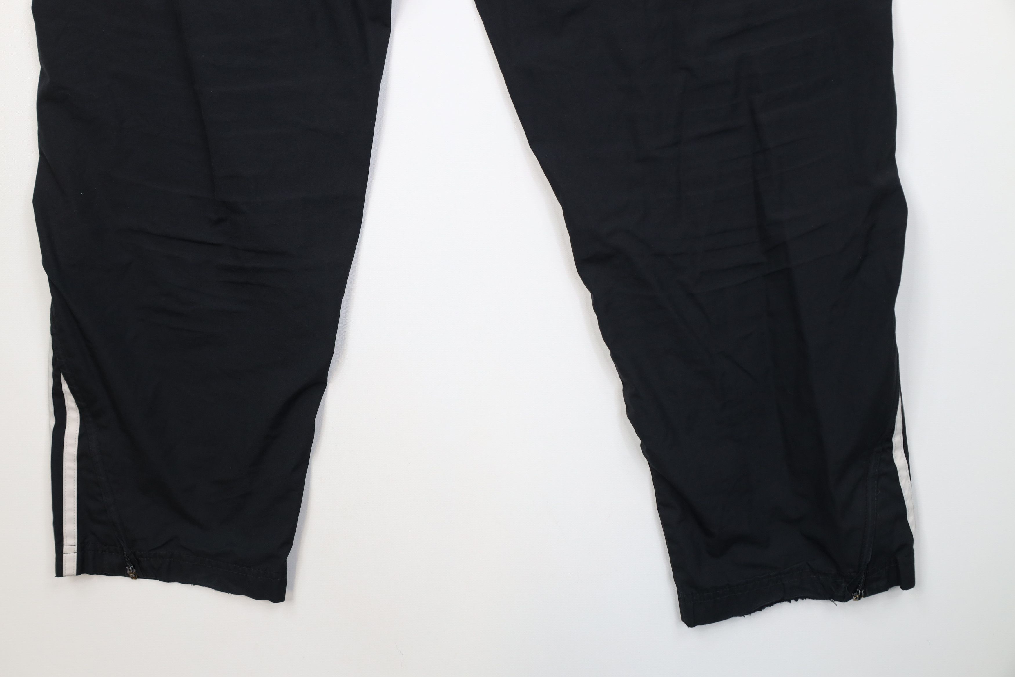 Adidas Vintage 90s Y2K Adidas Lined Windbreaker Pants Polyester Size US 36 / EU 52 - 15 Thumbnail