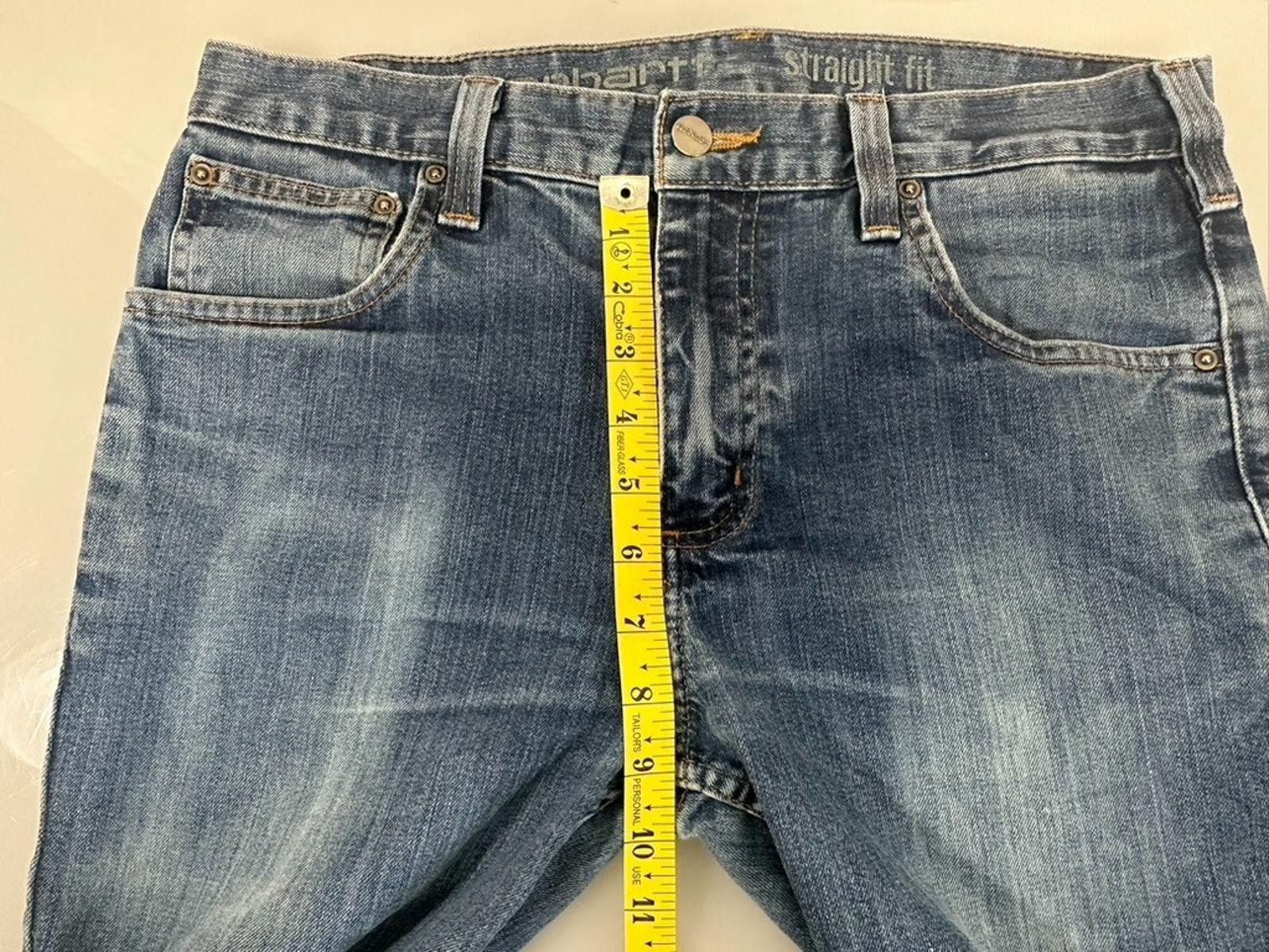 Carhartt Carhartt Men's 31/30 Blue Denim Jeans Size US 31 - 8 Thumbnail