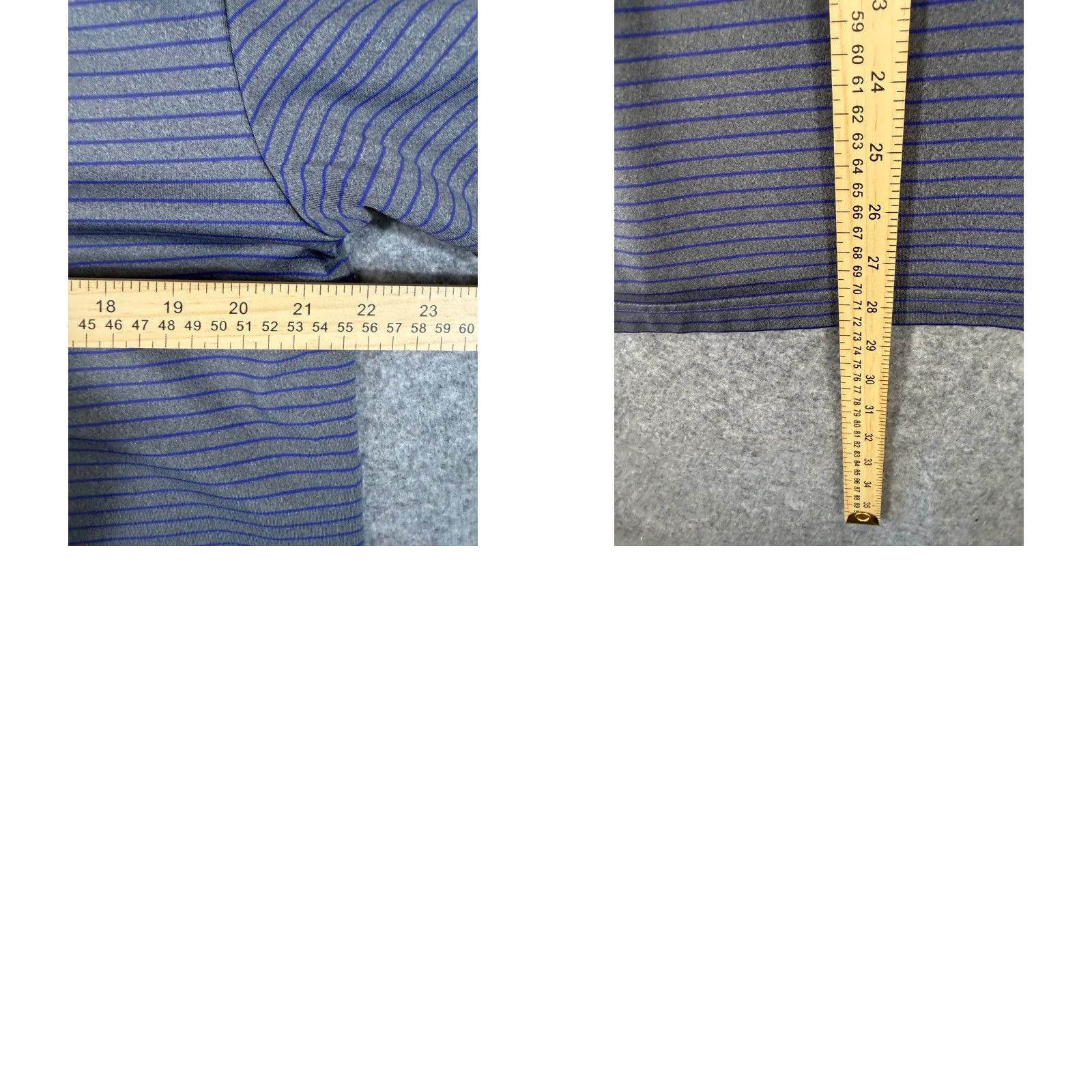 Under Armour Under Armour Polo Shirt Mens L Gray Striped Short Sleeve HeatGear Loose Fit Golf Activewear Mens Size US L / EU 52-54 / 3 - 9 Thumbnail