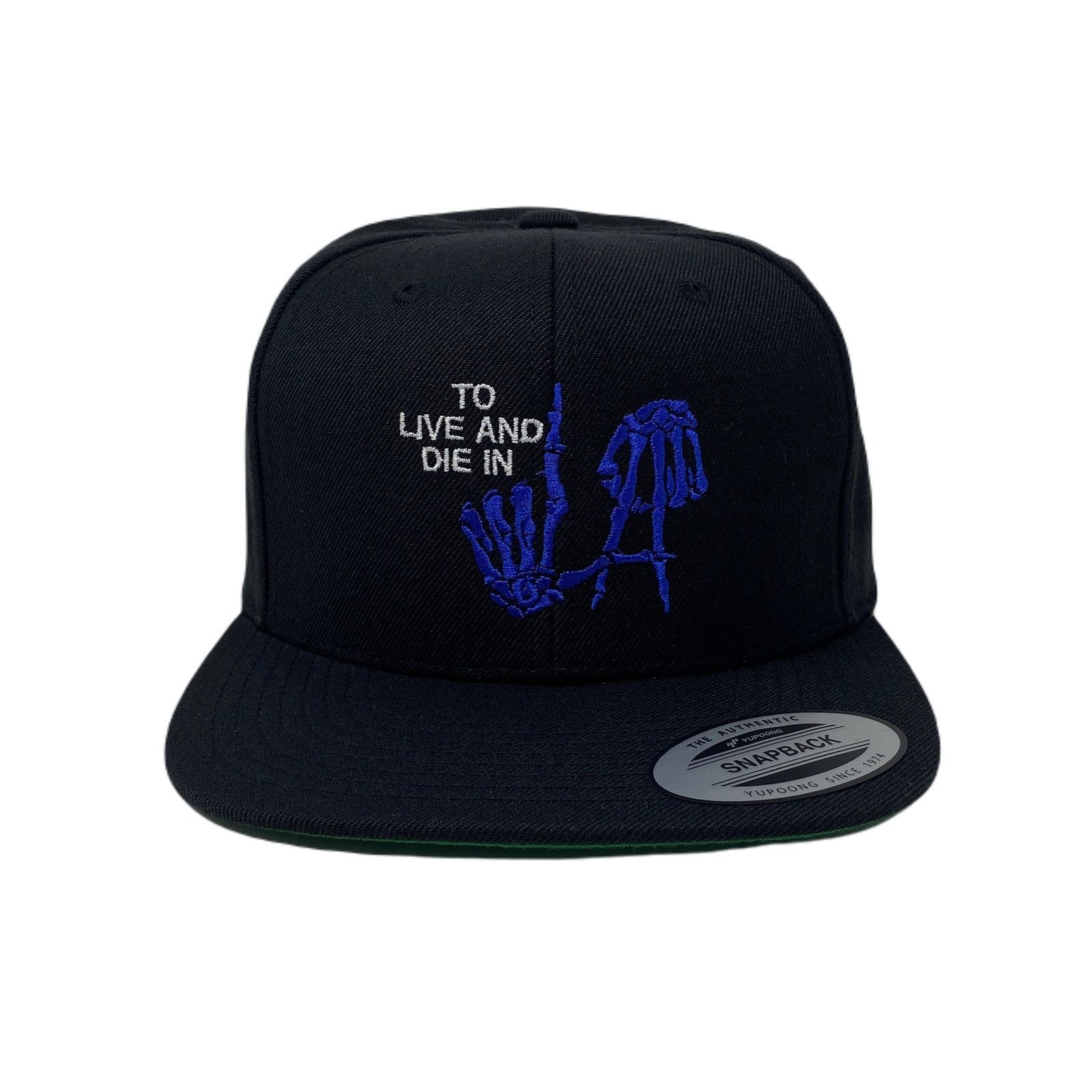 Other To Live And Die In LA White/Blue Snapback Hat Size ONE SIZE - 2 Thumbnail