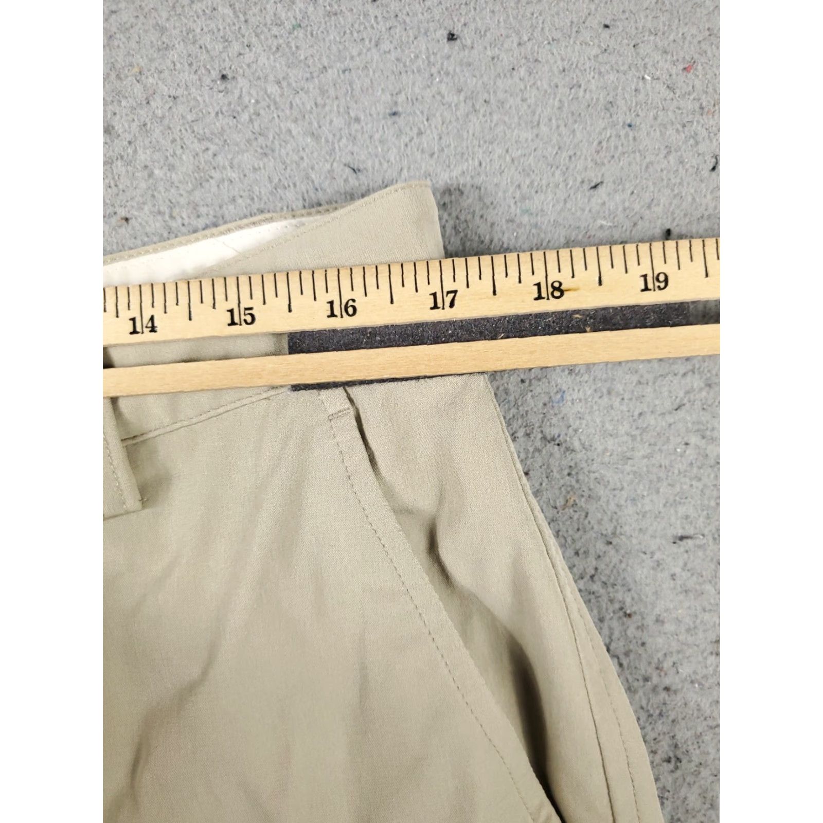 Footjoy FootJoy Chino Pants Mens 34x30 Beige Flat Front Stretch Trousers Size US 34 / EU 50 - 4 Thumbnail