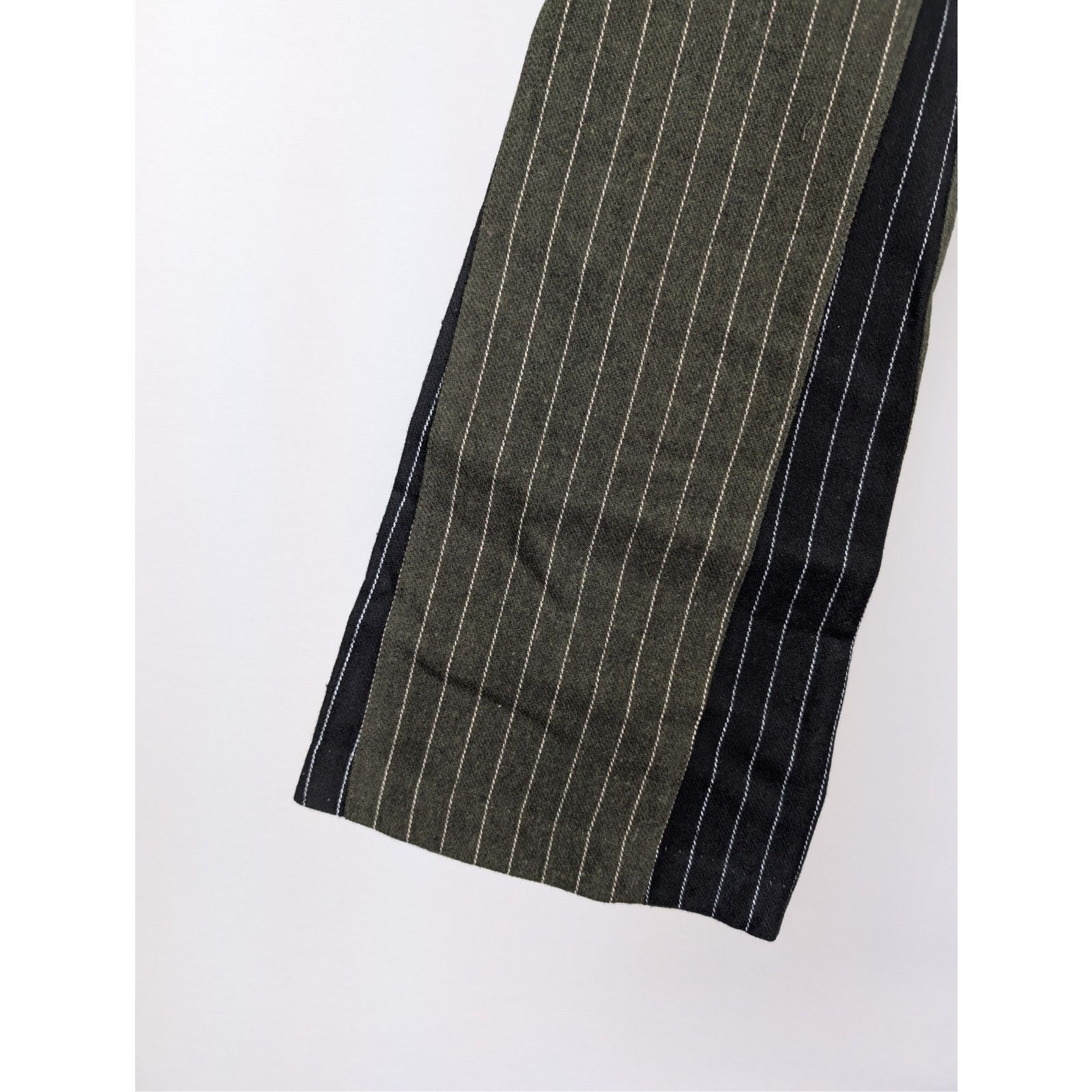 Gallery Dept. o1rshd1 Pinstripe Business Carpenter Flare Pants olive green Size US 38 / EU 54 - 7 Thumbnail