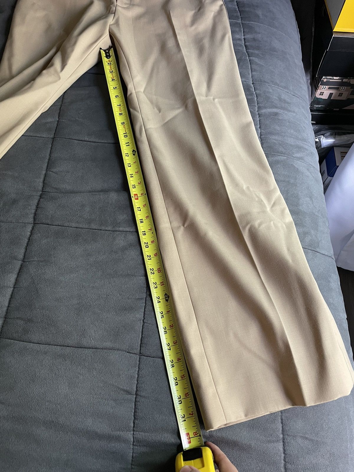 Louis Vuitton Louis Vuitton Pleated Pants With Piping Detail Size US 36 / EU 52 - 9 Thumbnail