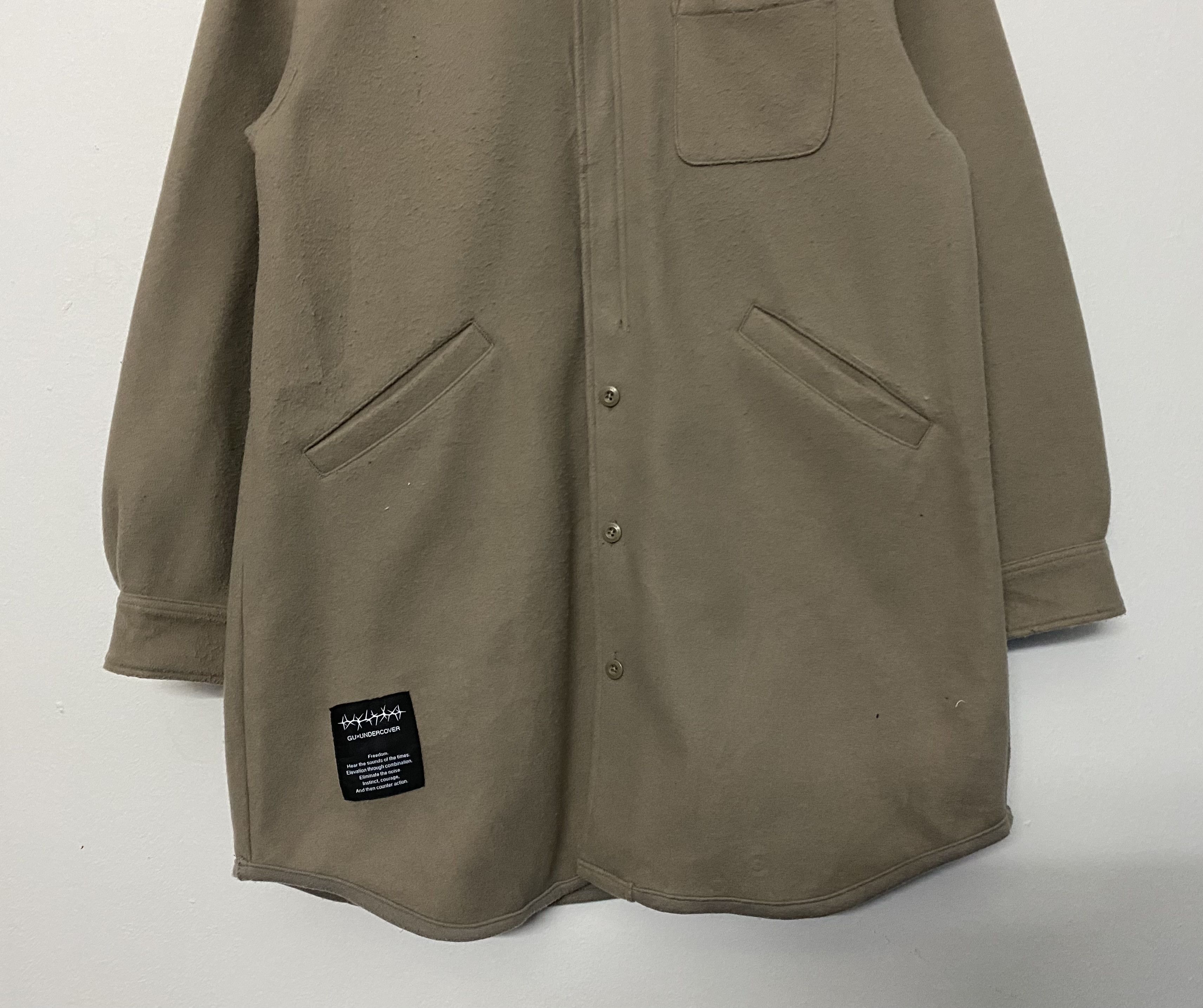 GU × Undercover GU x UNDERCOVER Rose Embroidered Shirt Jacket Size US S / EU 44-46 / 1 - 4 Thumbnail
