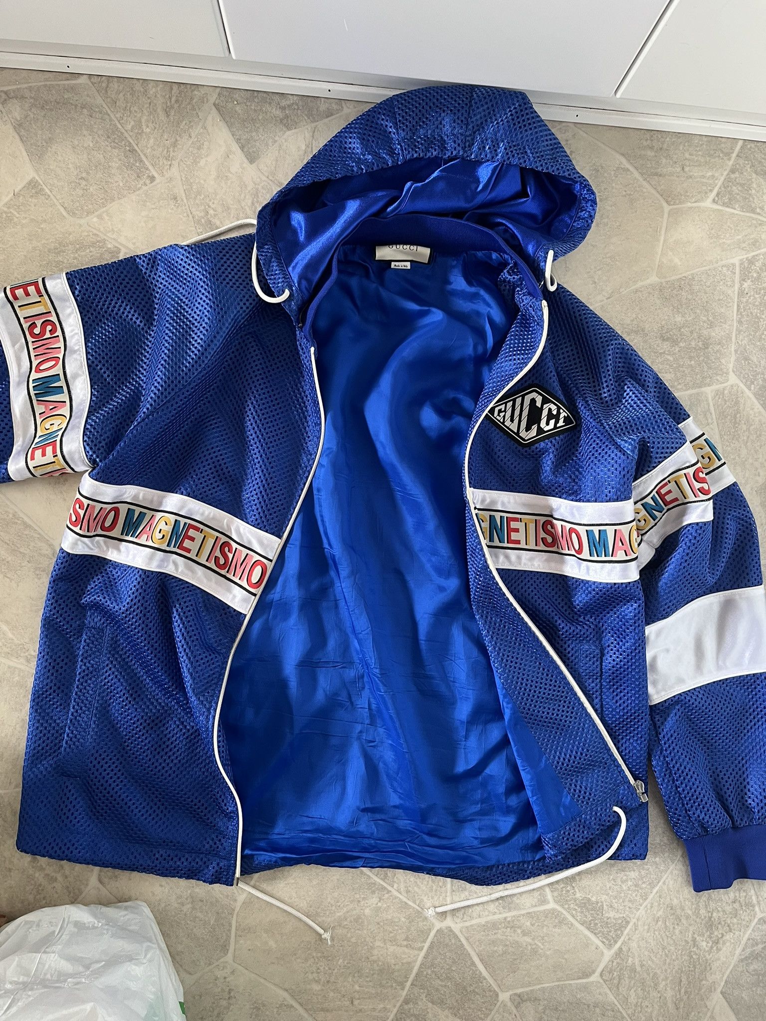 Gucci Gucci Mesh Magnetismo Jacket Size US XL / EU 56 / 4 - 2 Thumbnail