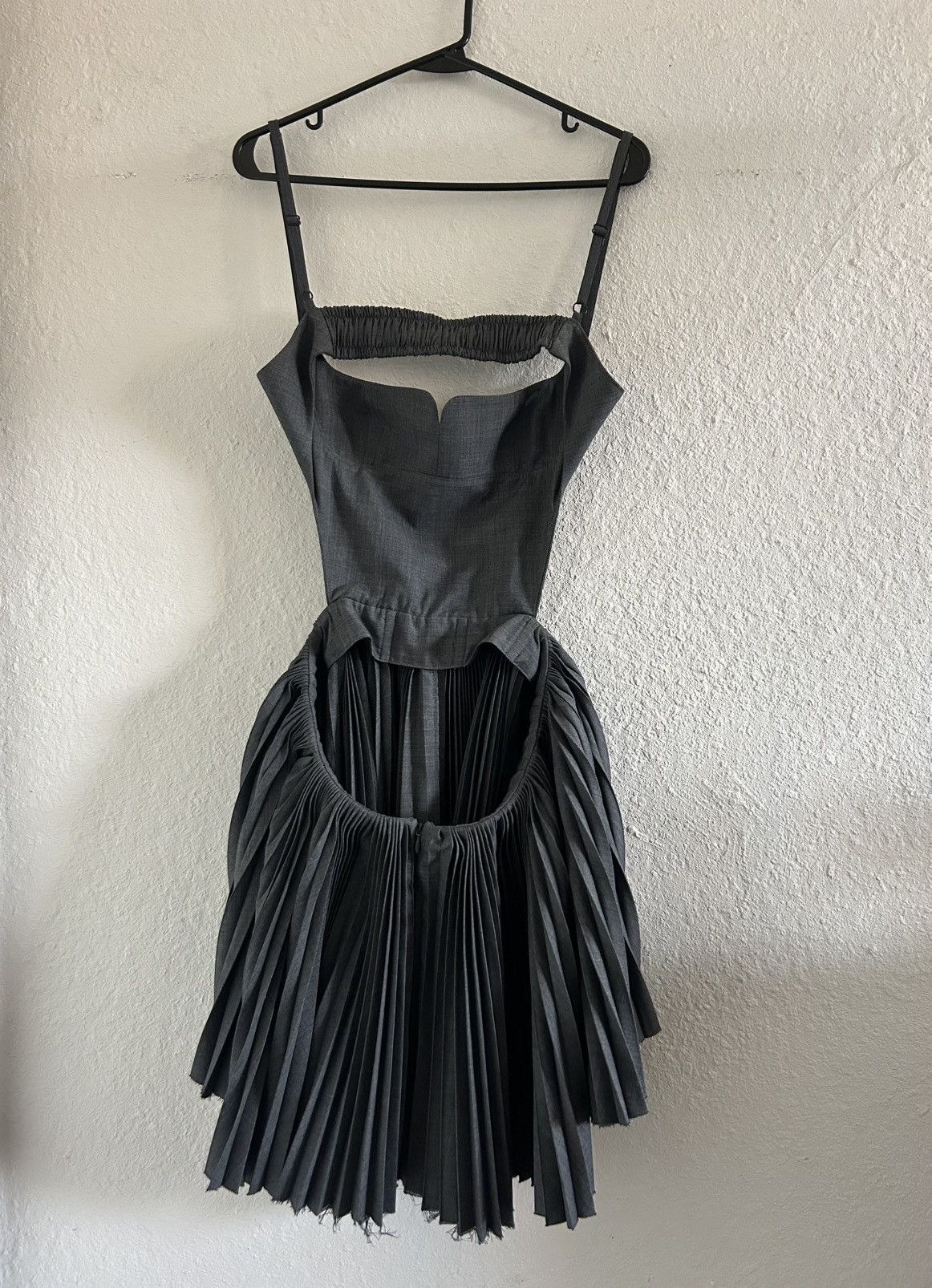 Shushu/Tong SHUSHU/TONG open-back pleated minidress Size M / US 6-8 / IT 42-44 - 3 Thumbnail