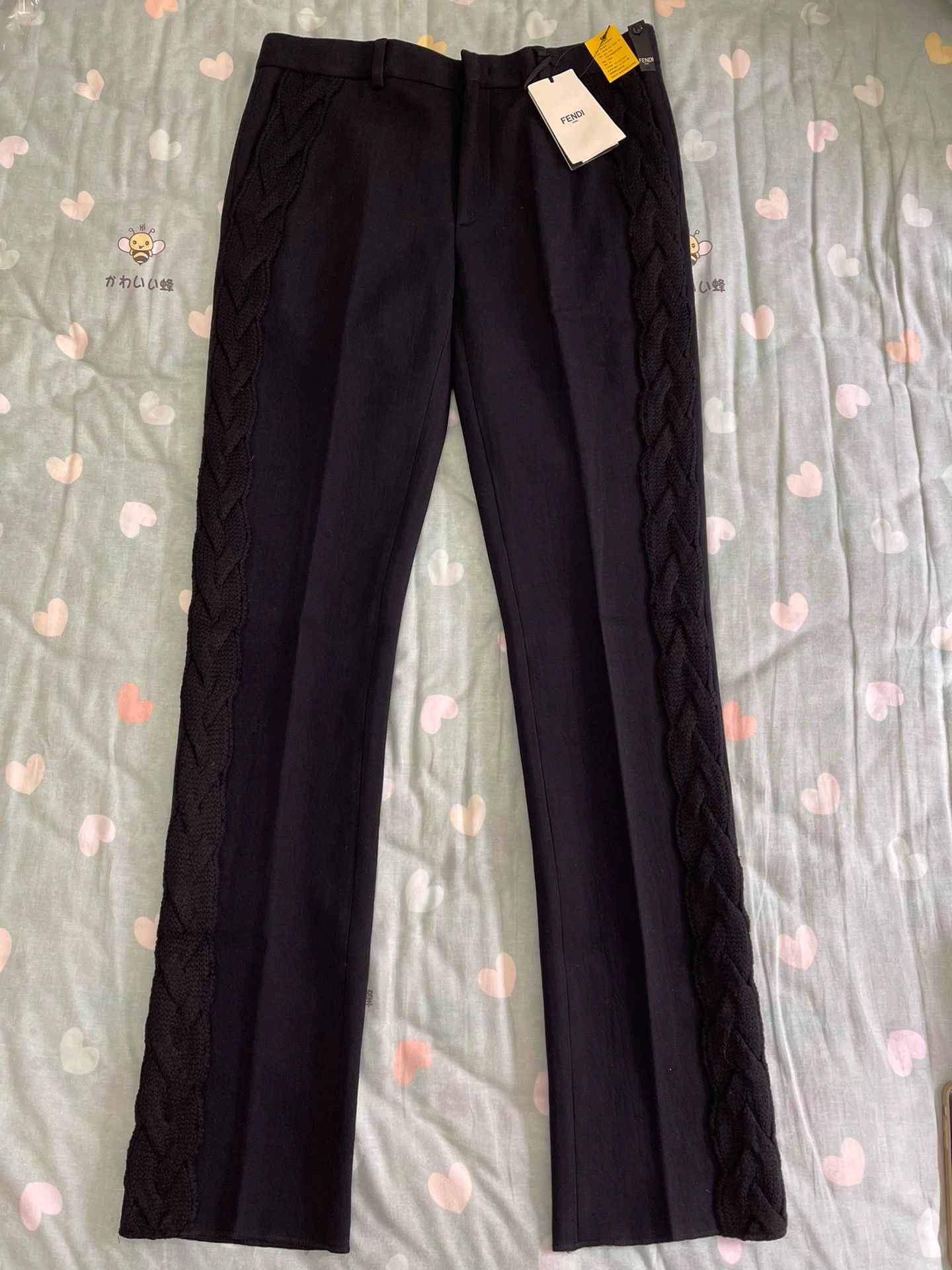 Fendi Fendi Runway Black Casual Trouser 48 Men's Size US 32 / EU 48 - 2 Thumbnail