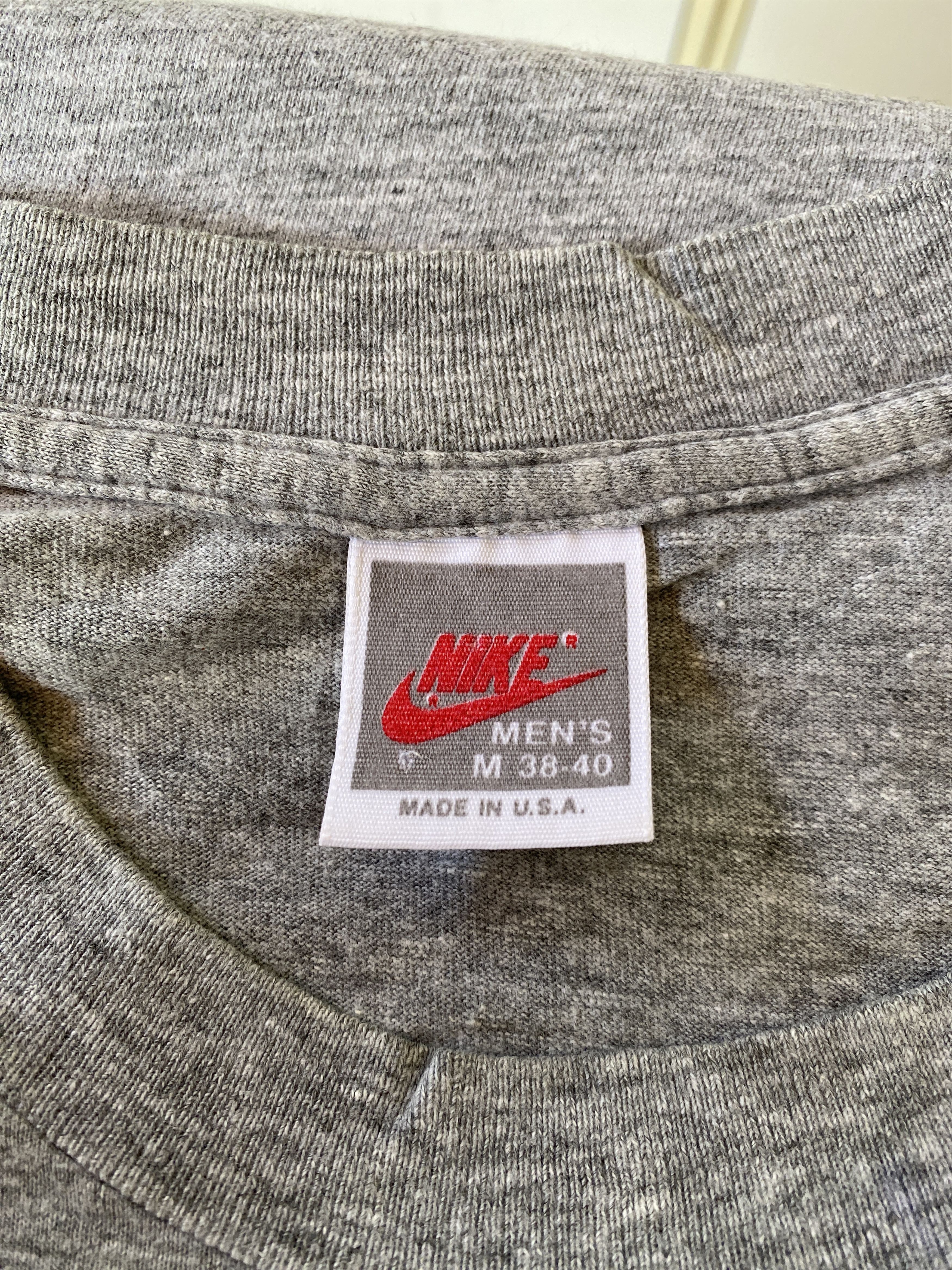 Vintage VINTAGE 90'. NIKE 'RUN REALLY REALLY FAST' T SHIRT Size US M / EU 48-50 / 2 - 7 Thumbnail